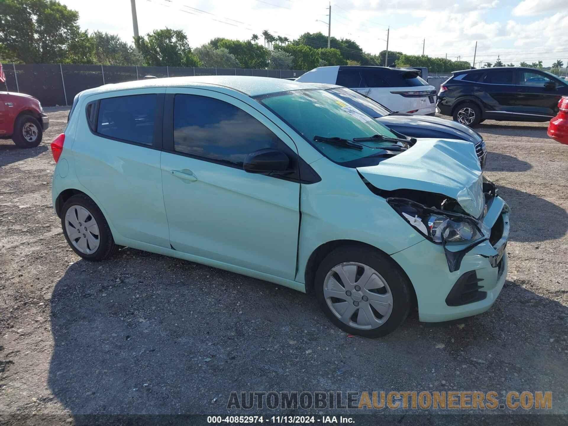 KL8CB6SA6JC481087 CHEVROLET SPARK 2018