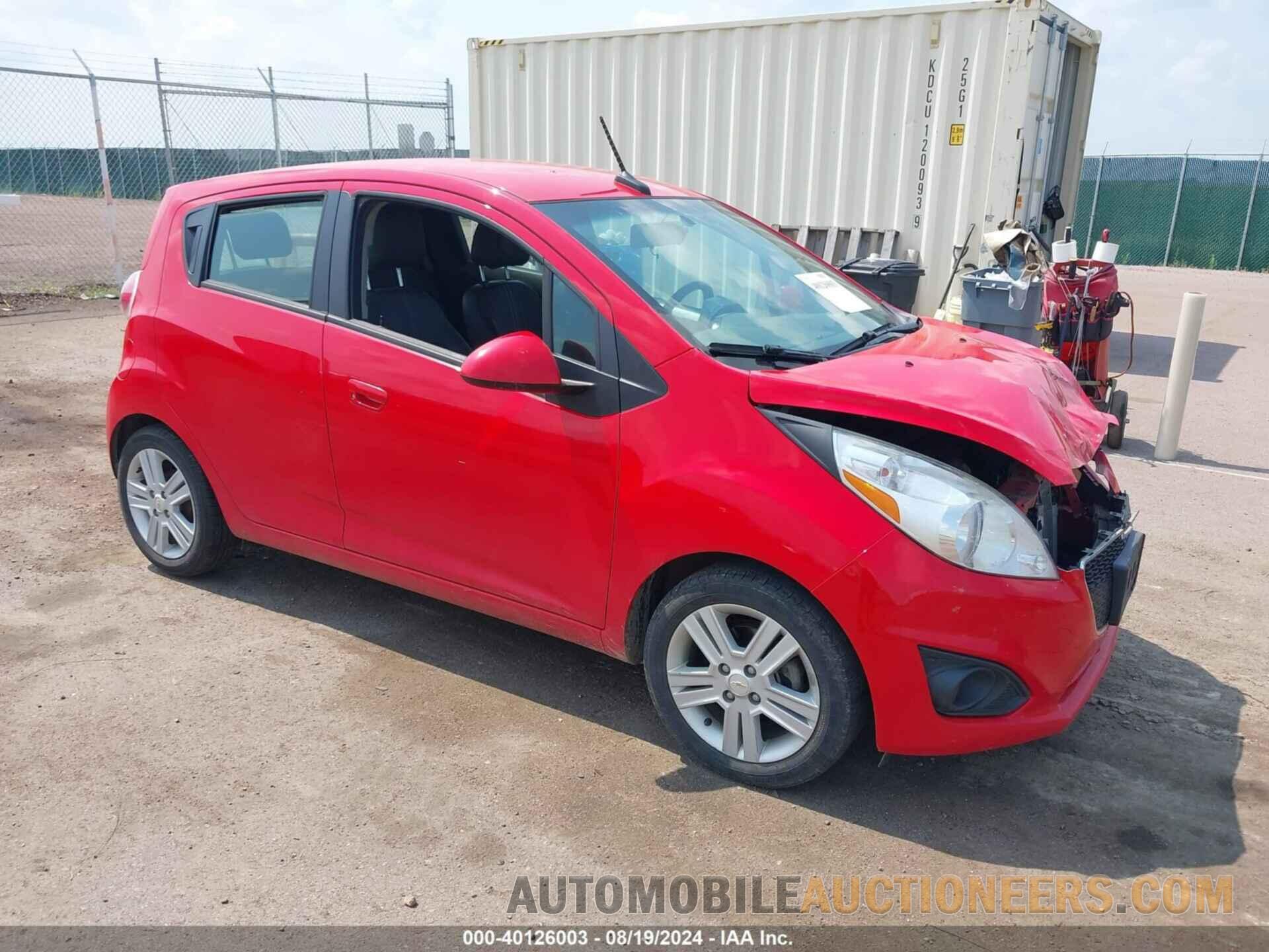 KL8CD6S98EC477239 CHEVROLET SPARK 2014