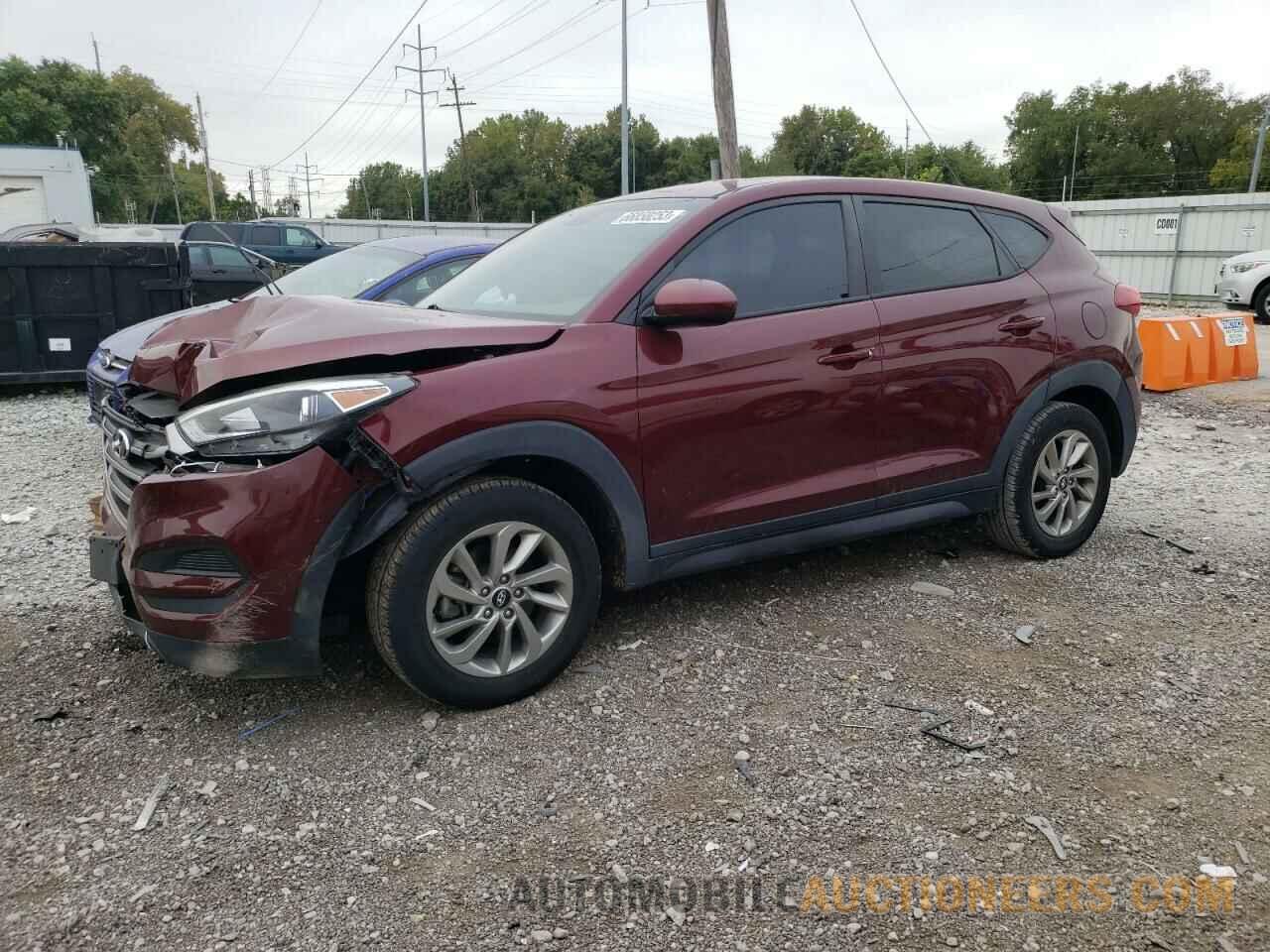 KM8J23A41JU608360 HYUNDAI TUCSON 2018