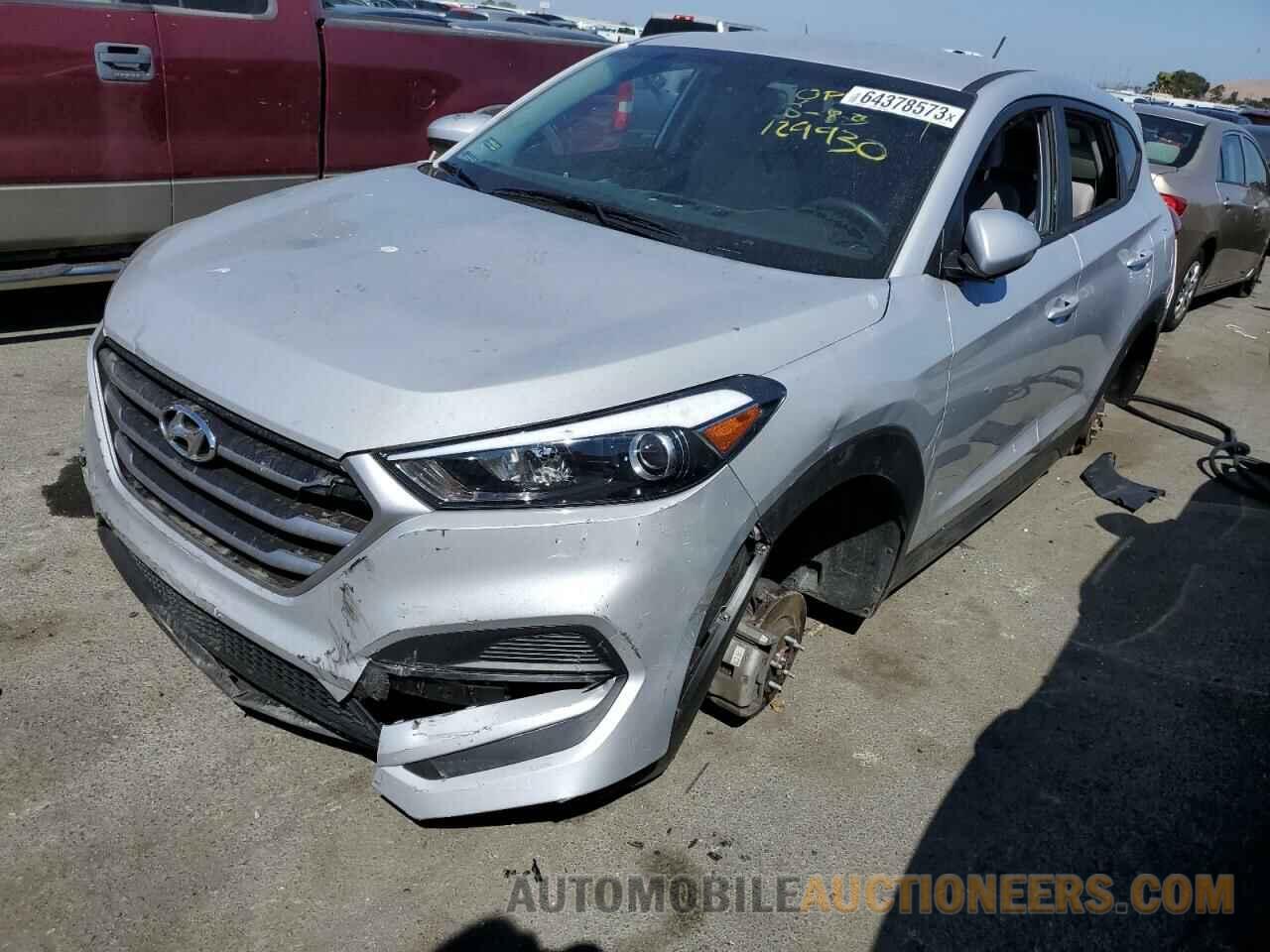 KM8J23A43JU696330 HYUNDAI TUCSON 2018