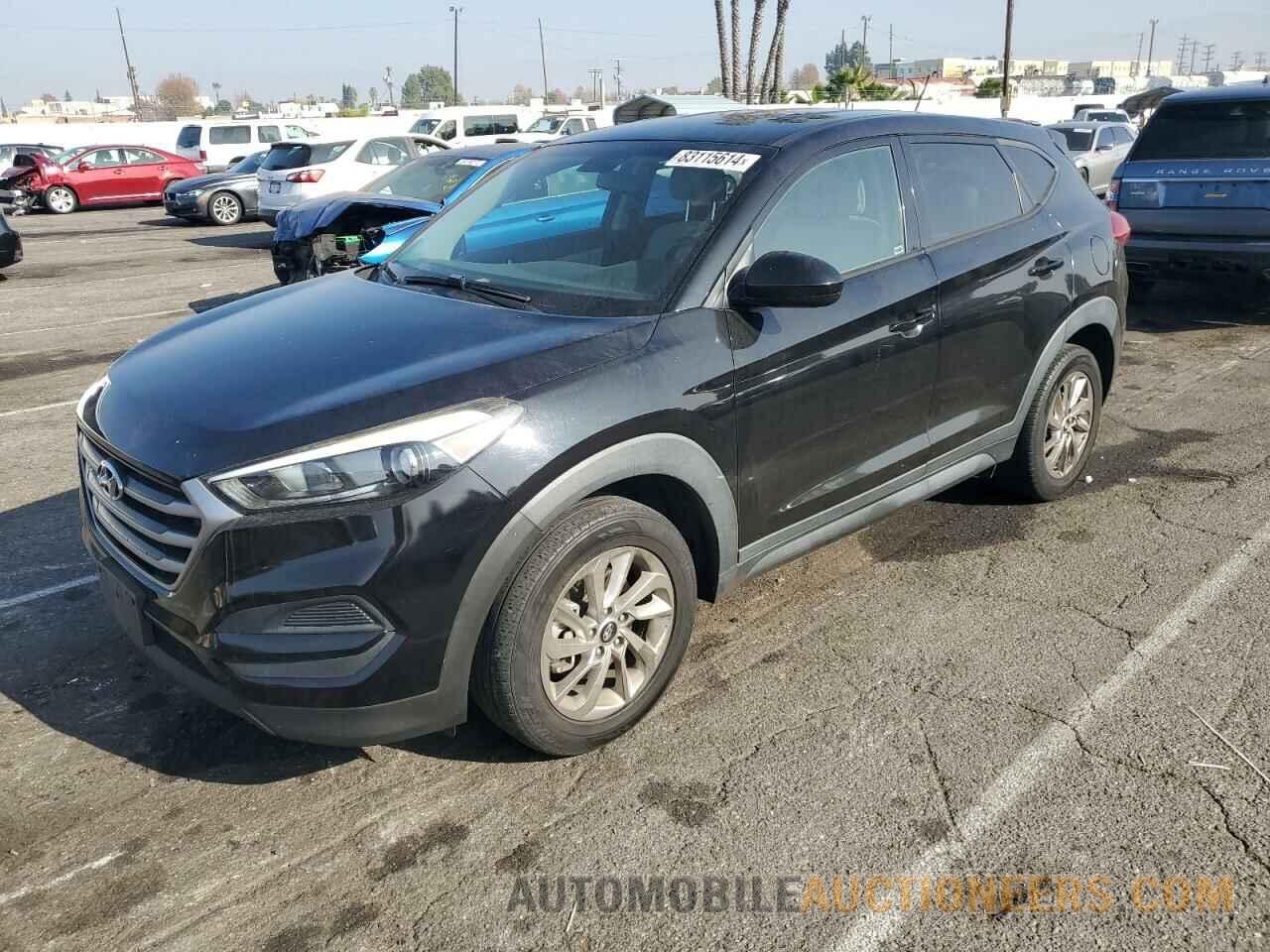 KM8J23A44HU545541 HYUNDAI TUCSON 2017