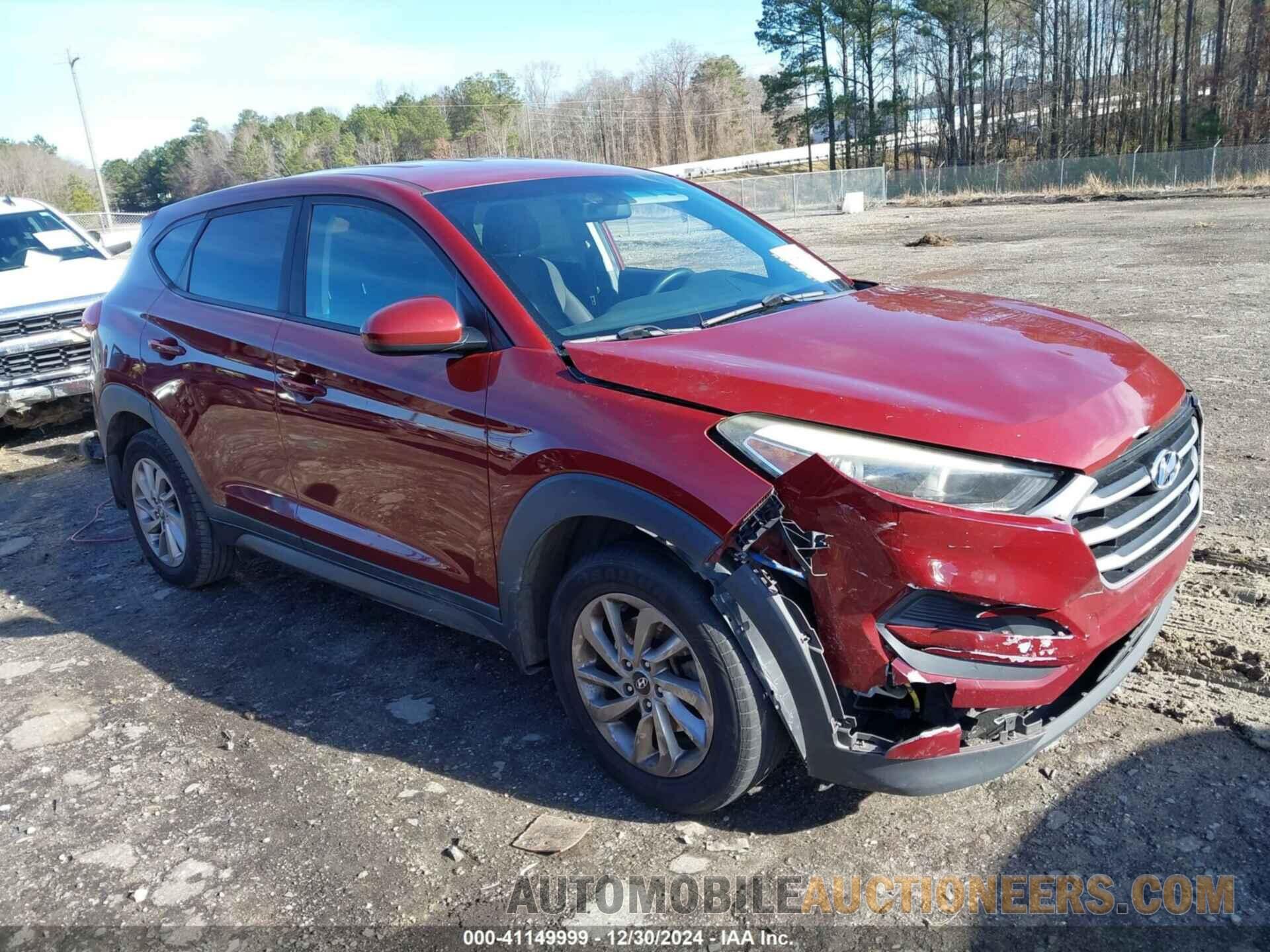 KM8J23A45JU810165 HYUNDAI TUCSON 2018