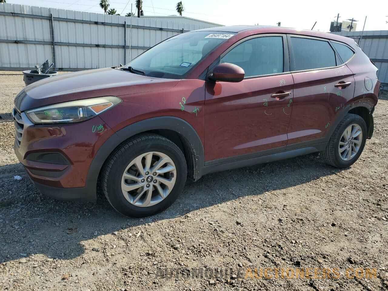 KM8J23A47HU374932 HYUNDAI TUCSON 2017