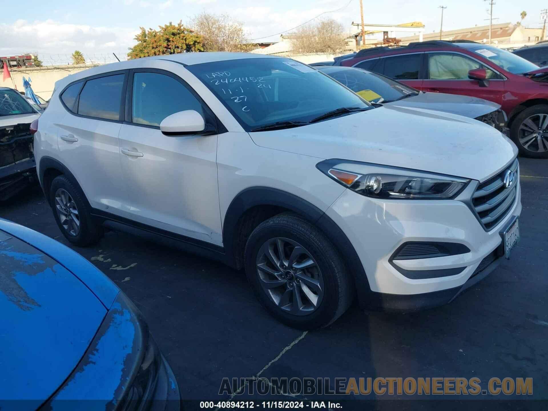 KM8J23A48JU616844 HYUNDAI TUCSON 2018