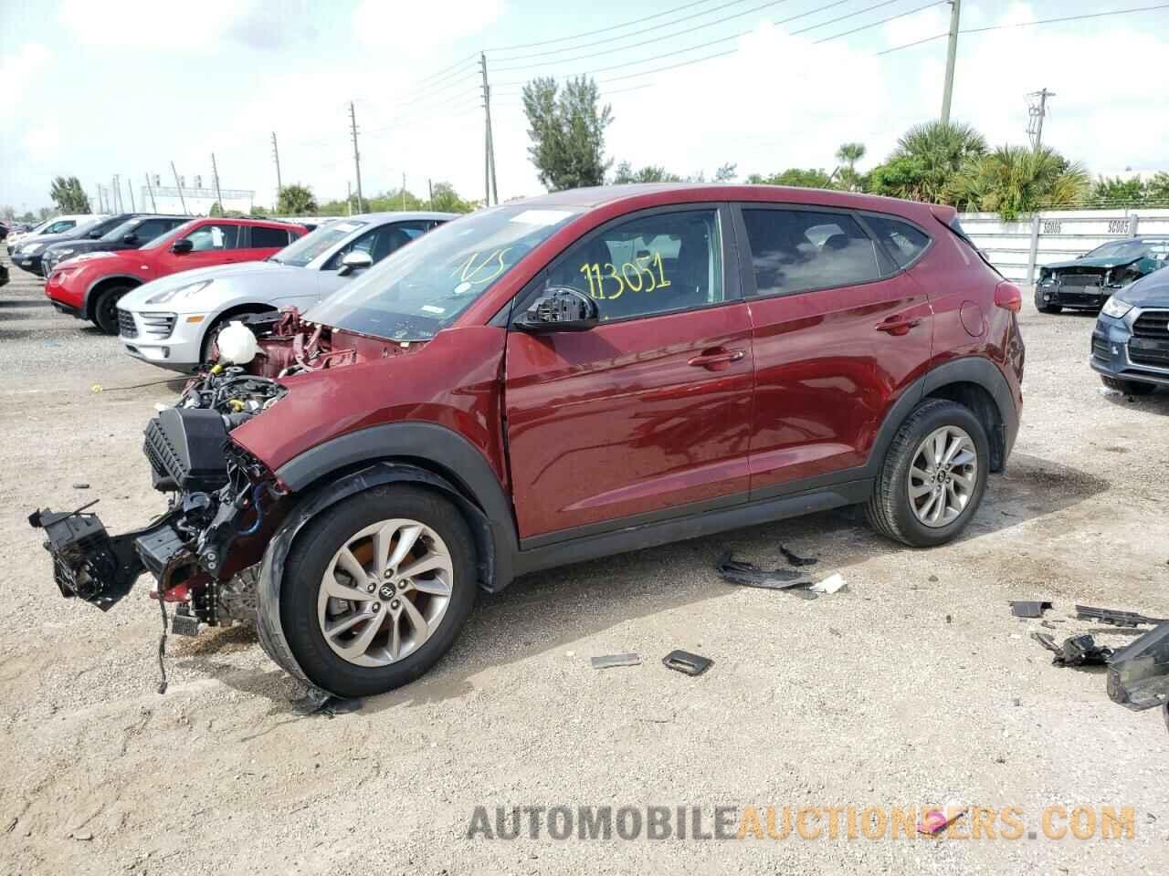 KM8J23A48JU766744 HYUNDAI TUCSON 2018