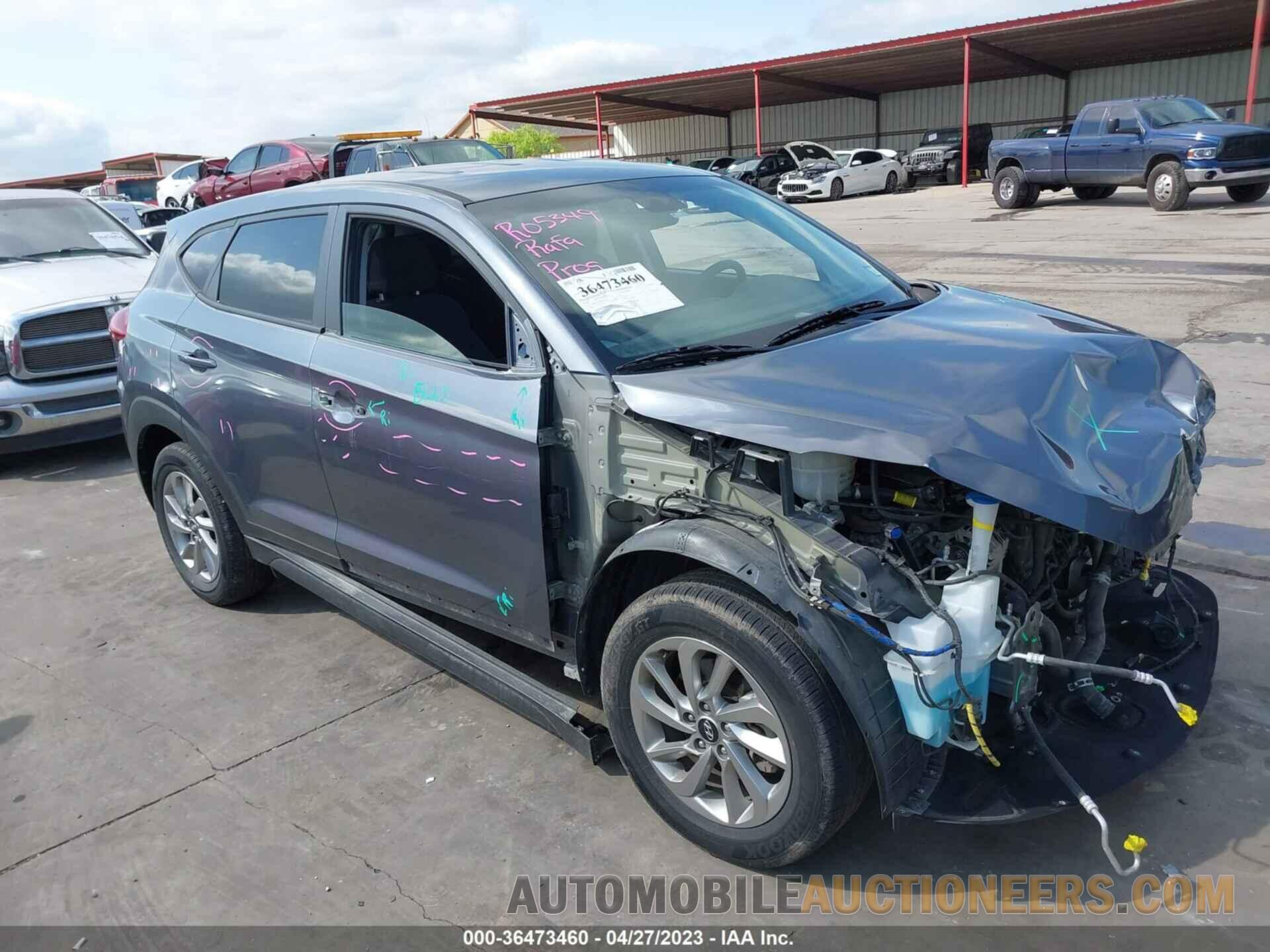 KM8J23A48JU836078 HYUNDAI TUCSON 2018