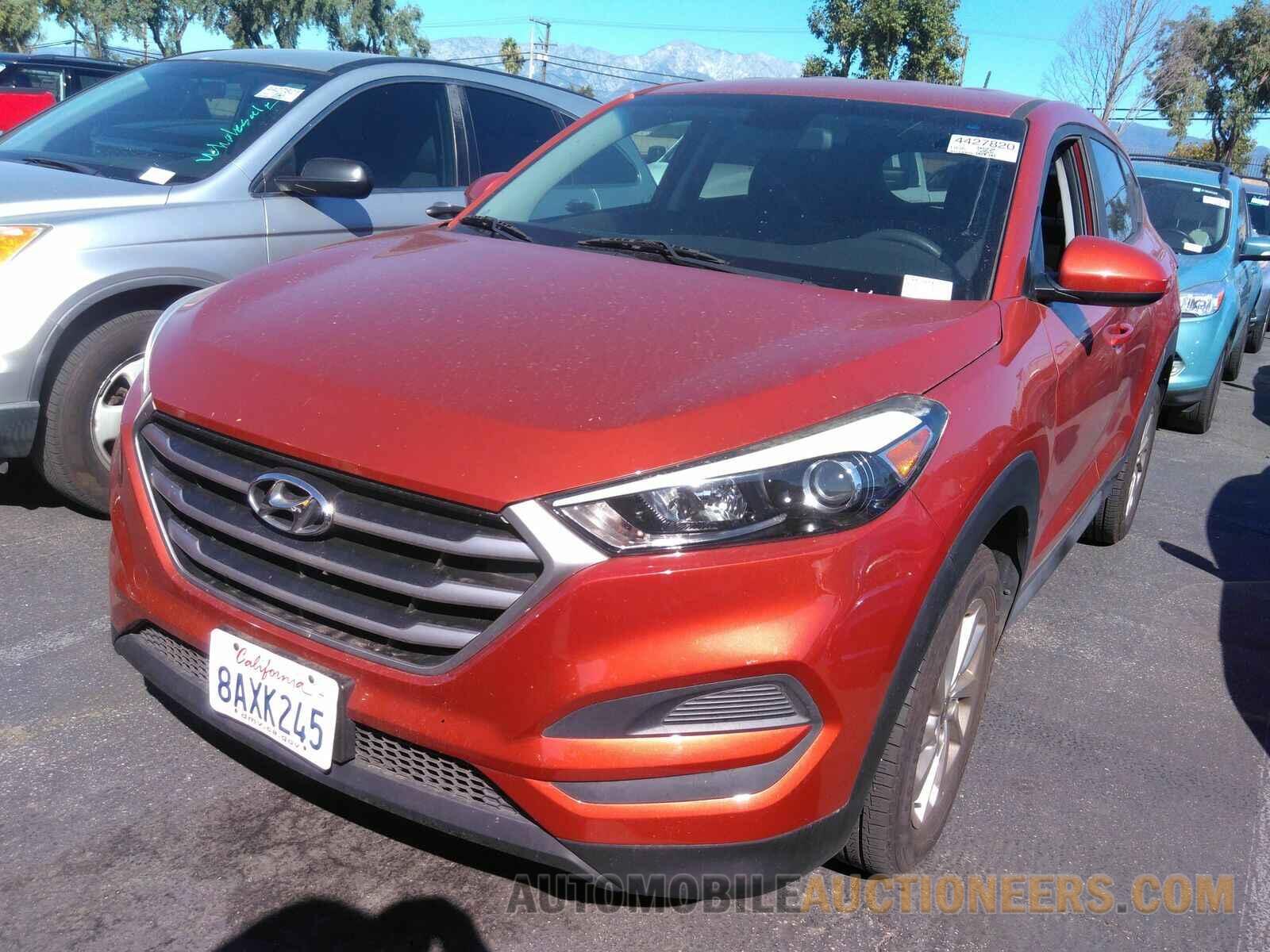 KM8J23A49HU537516 Hyundai Tucson 2017