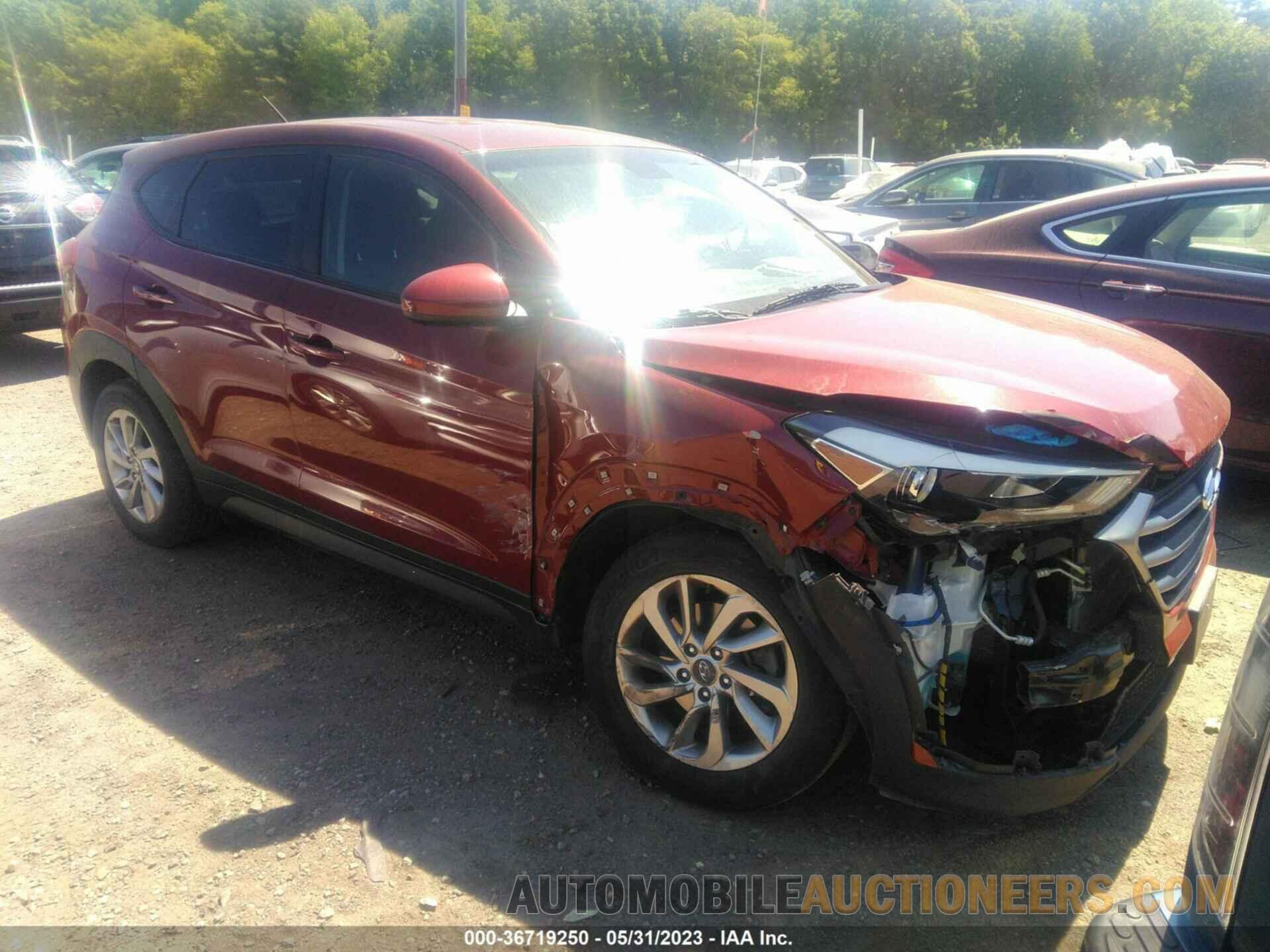 KM8J23A4XJU830976 HYUNDAI TUCSON 2018