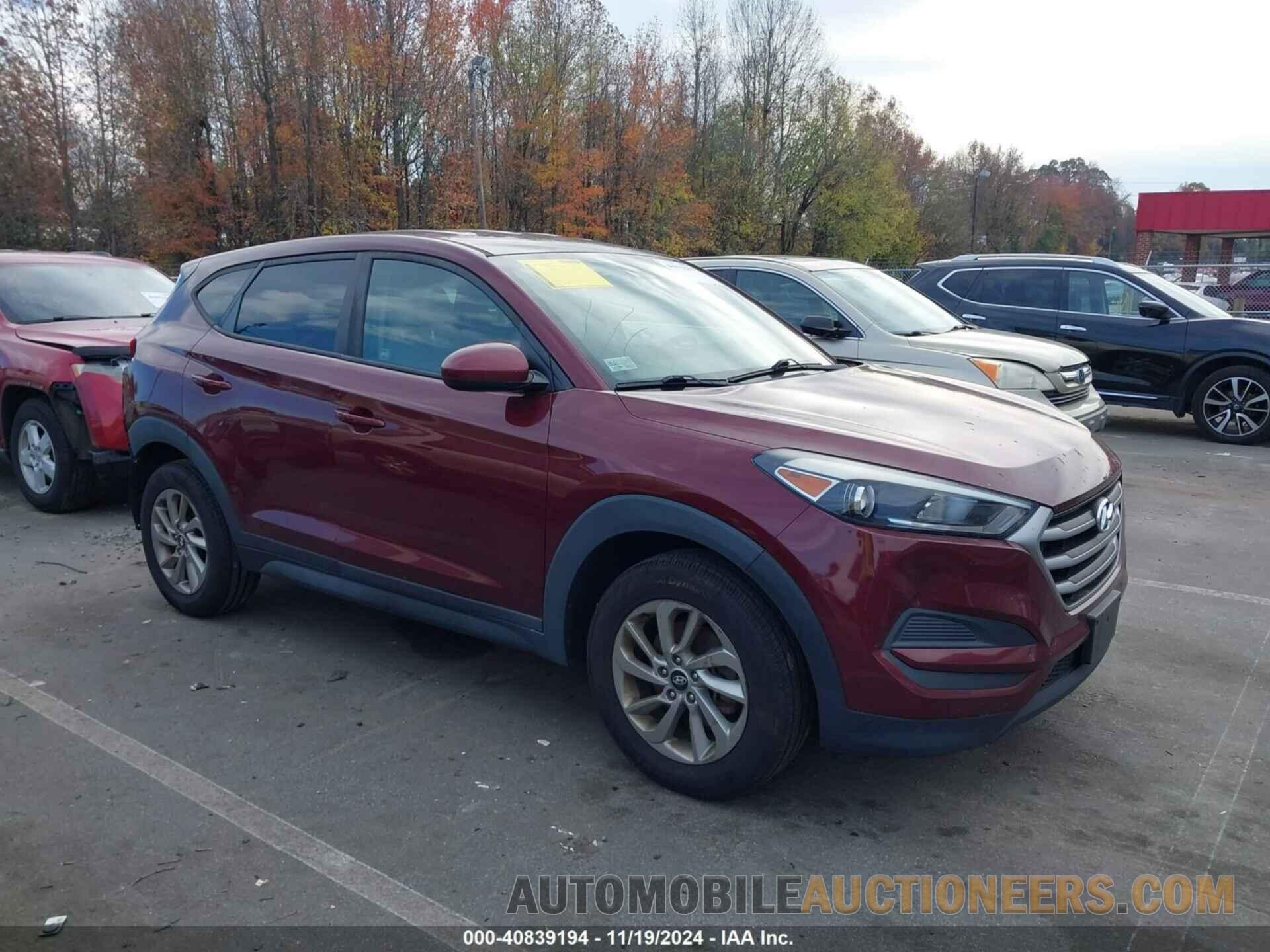 KM8J2CA40JU629006 HYUNDAI TUCSON 2018