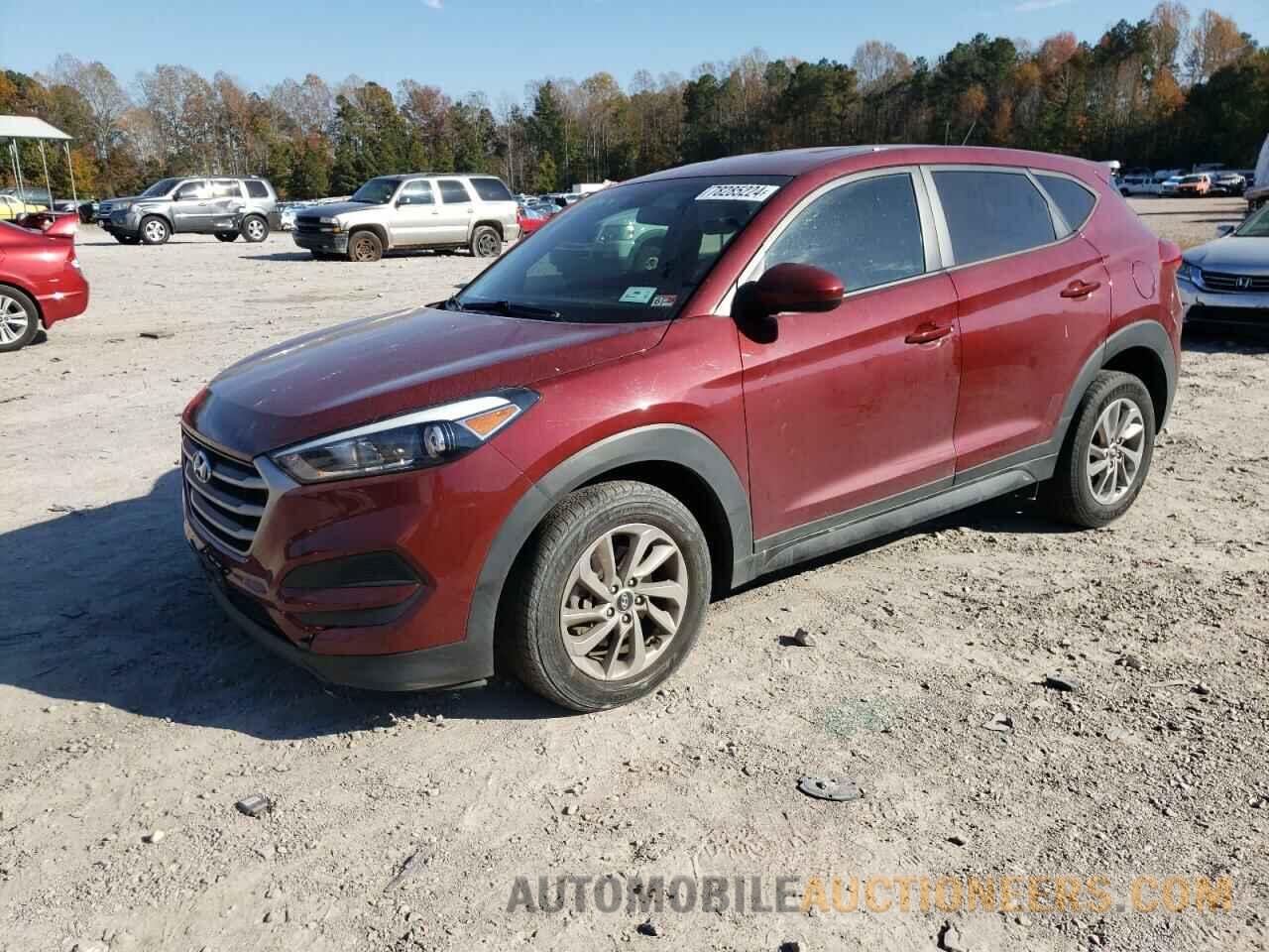 KM8J2CA45JU792282 HYUNDAI TUCSON 2018