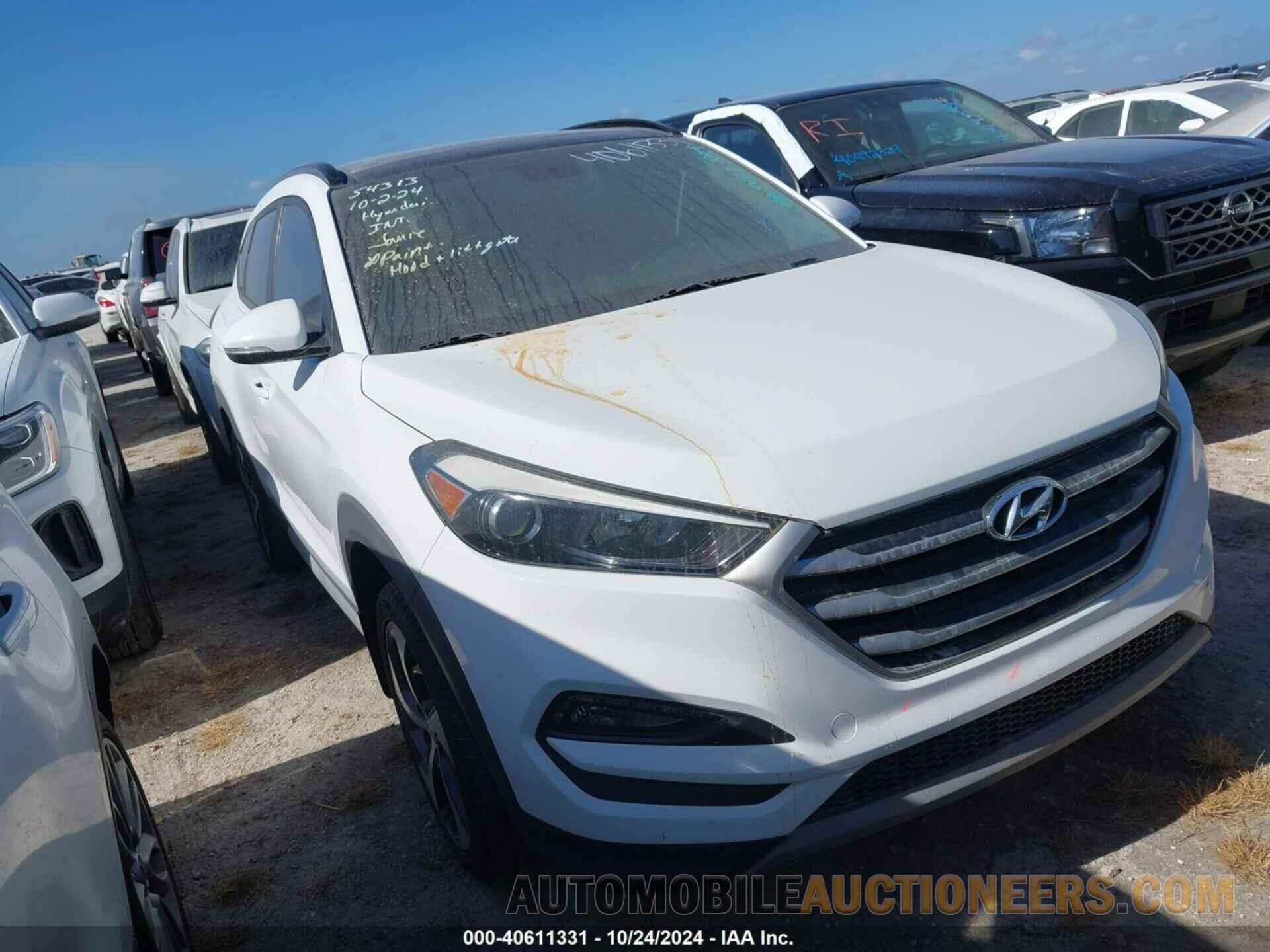 KM8J33A21JU810529 HYUNDAI TUCSON 2018