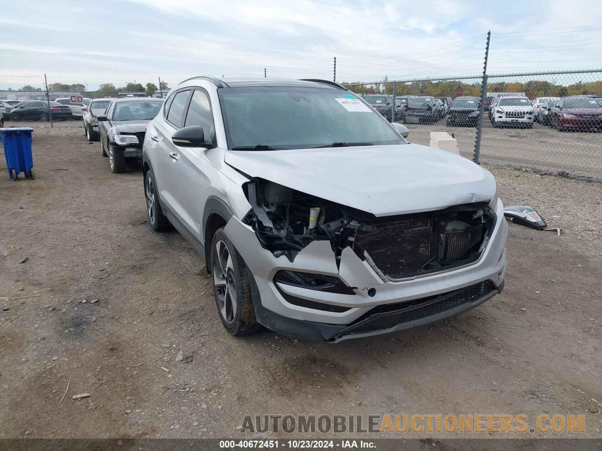 KM8J33A27GU209618 HYUNDAI TUCSON 2016