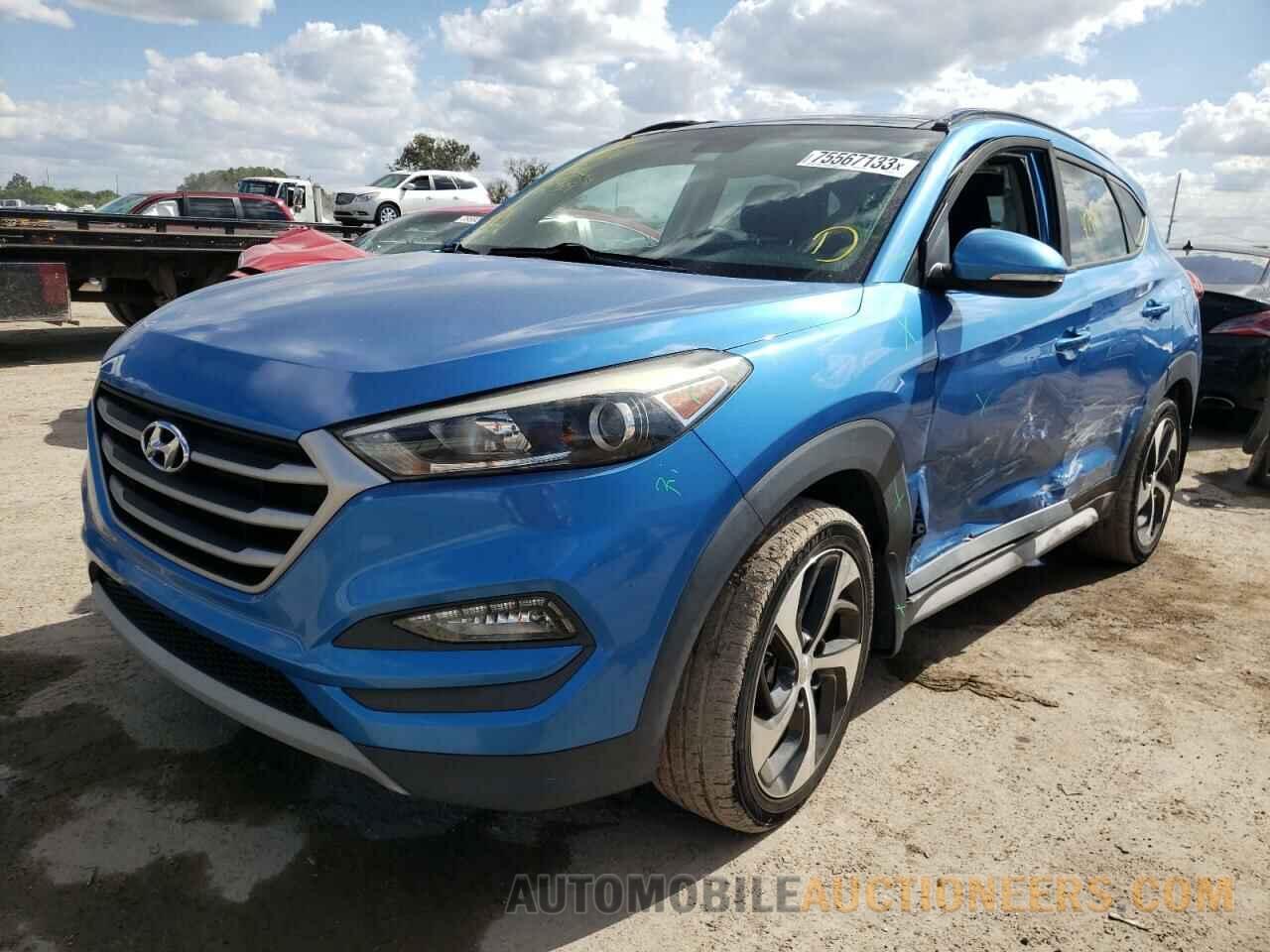 KM8J33A27JU733939 HYUNDAI TUCSON 2018