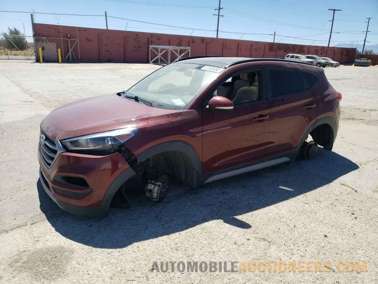 KM8J33A27JU817825 HYUNDAI TUCSON 2018