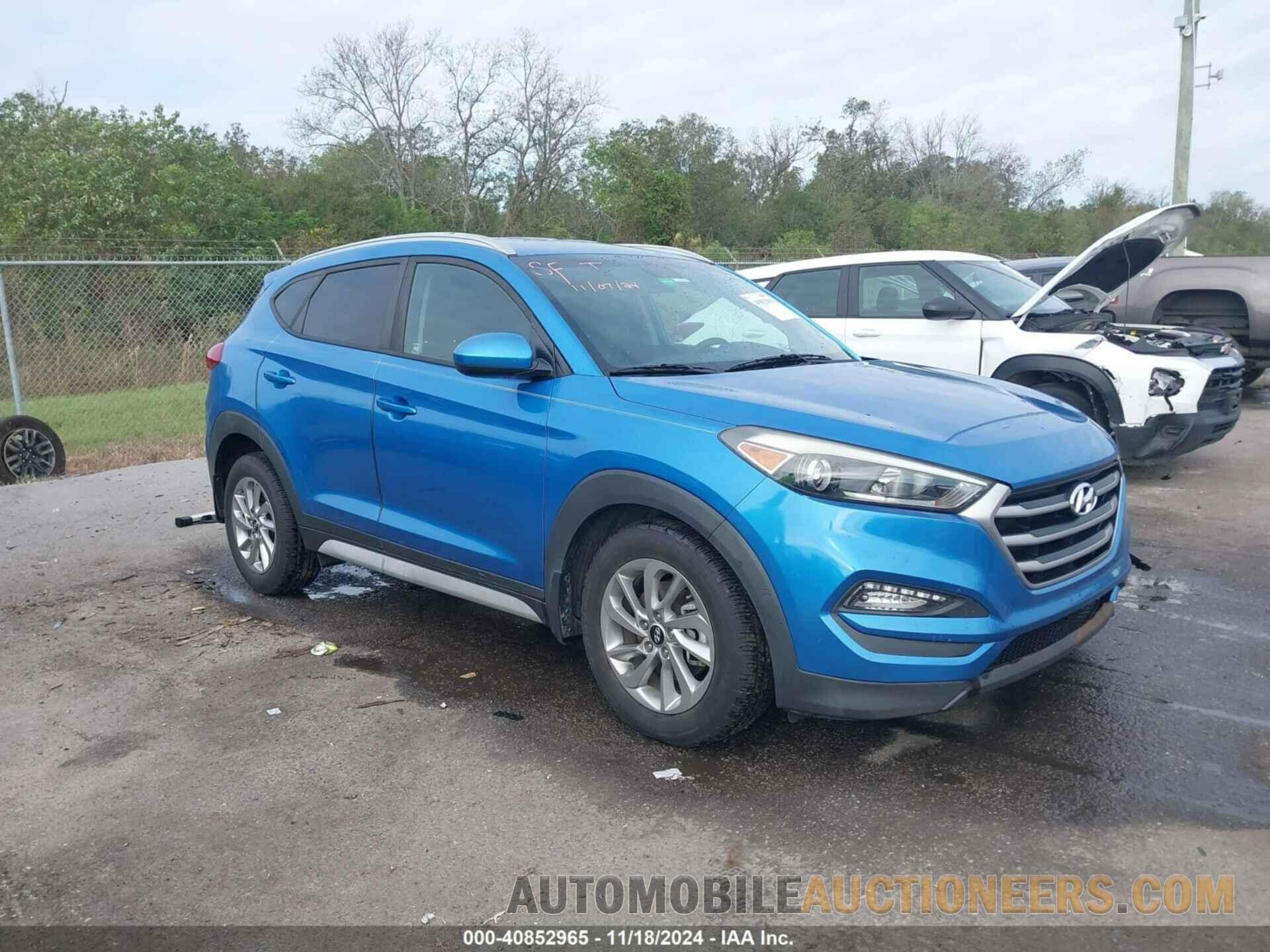 KM8J33A40JU660379 HYUNDAI TUCSON 2018