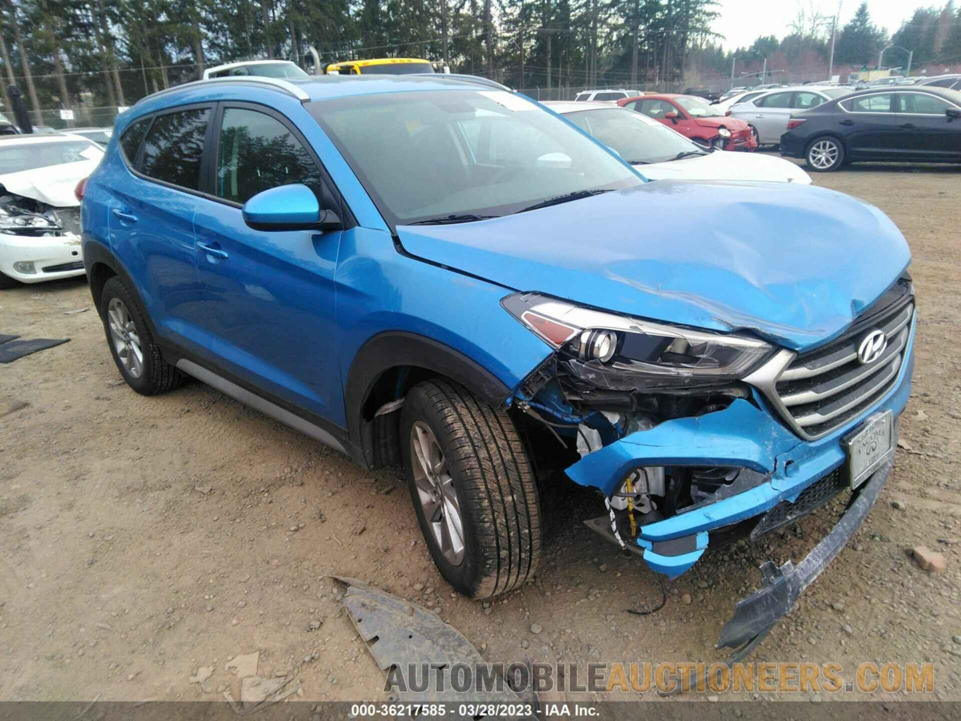 KM8J33A40JU700699 HYUNDAI TUCSON 2018