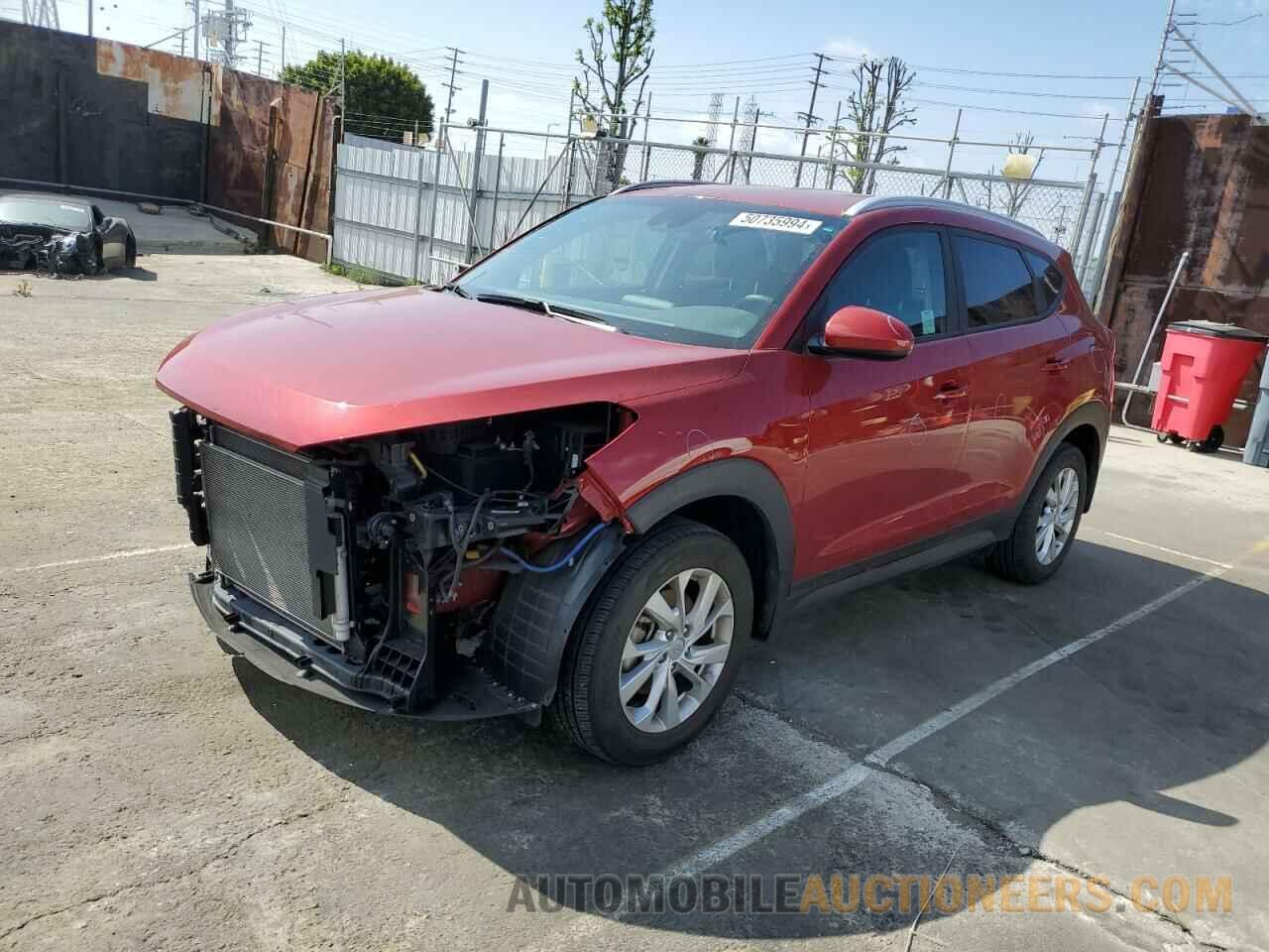 KM8J33A40MU382605 HYUNDAI TUCSON 2021