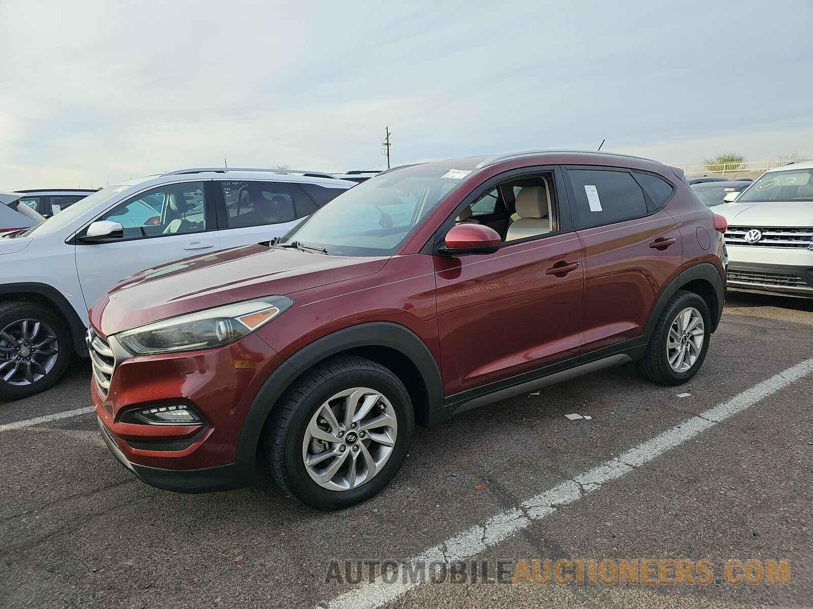 KM8J33A41GU027205 Hyundai Tucson 2016