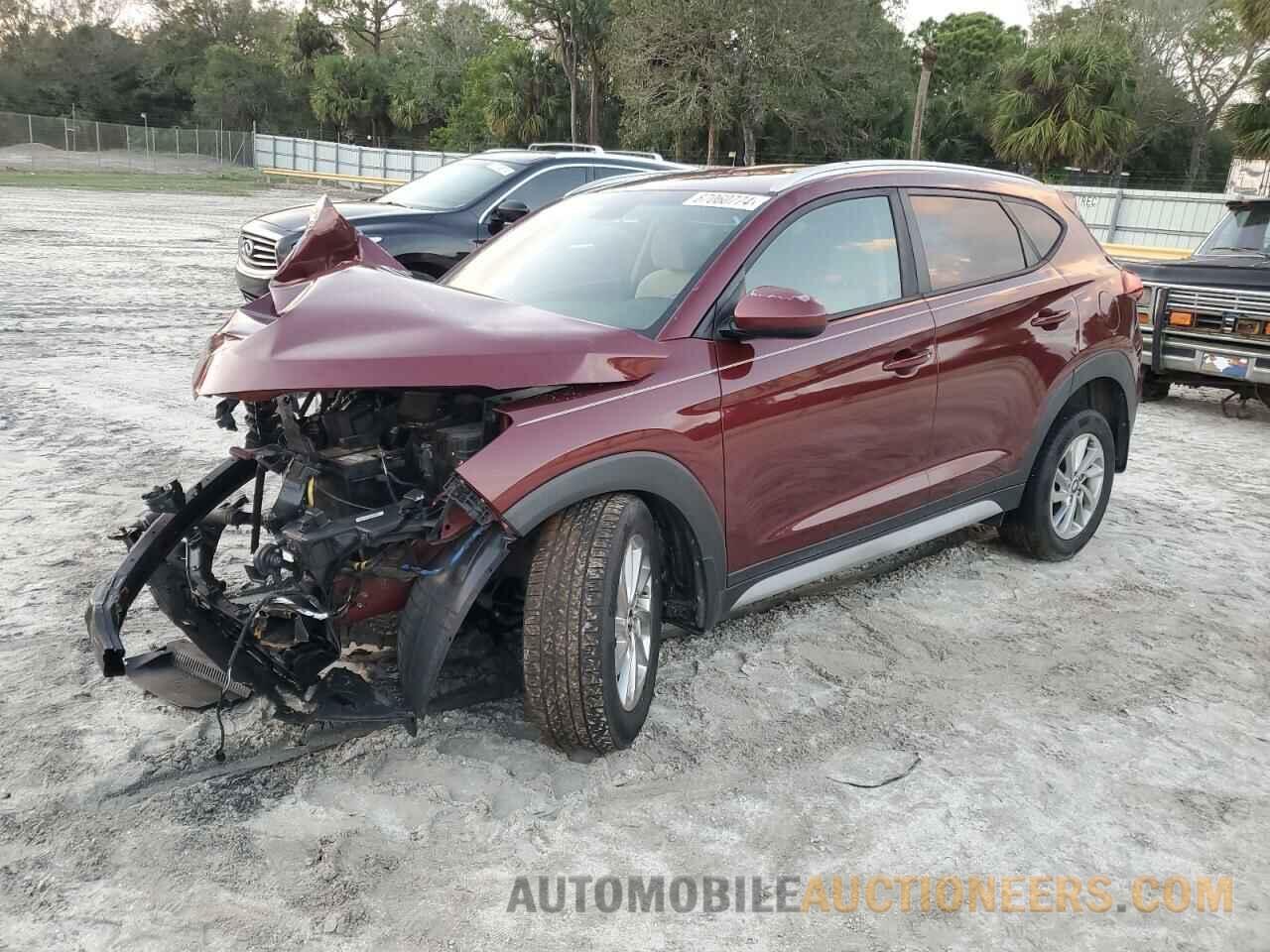 KM8J33A41JU611384 HYUNDAI TUCSON 2018