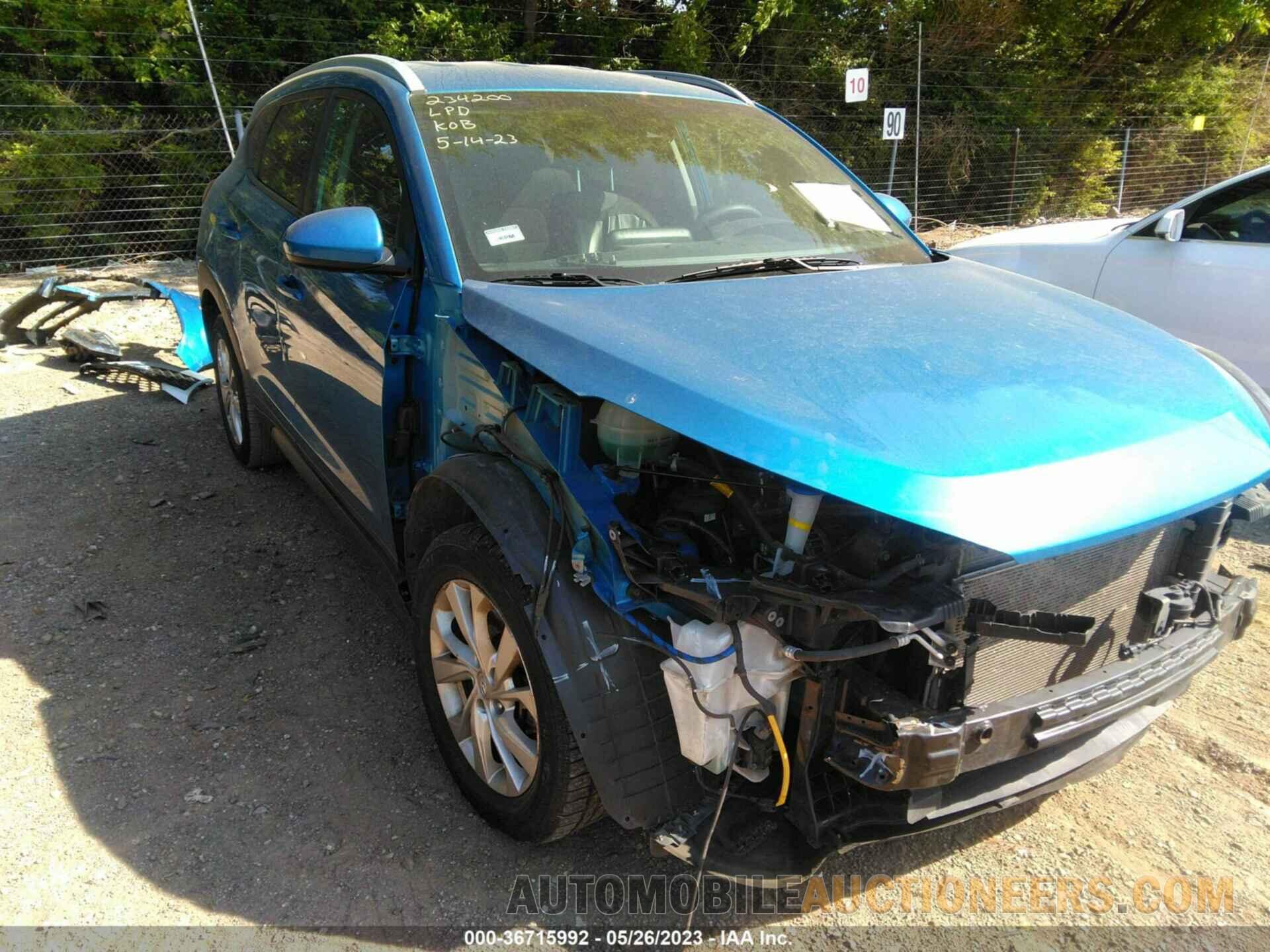 KM8J33A43KU939536 HYUNDAI TUCSON 2019