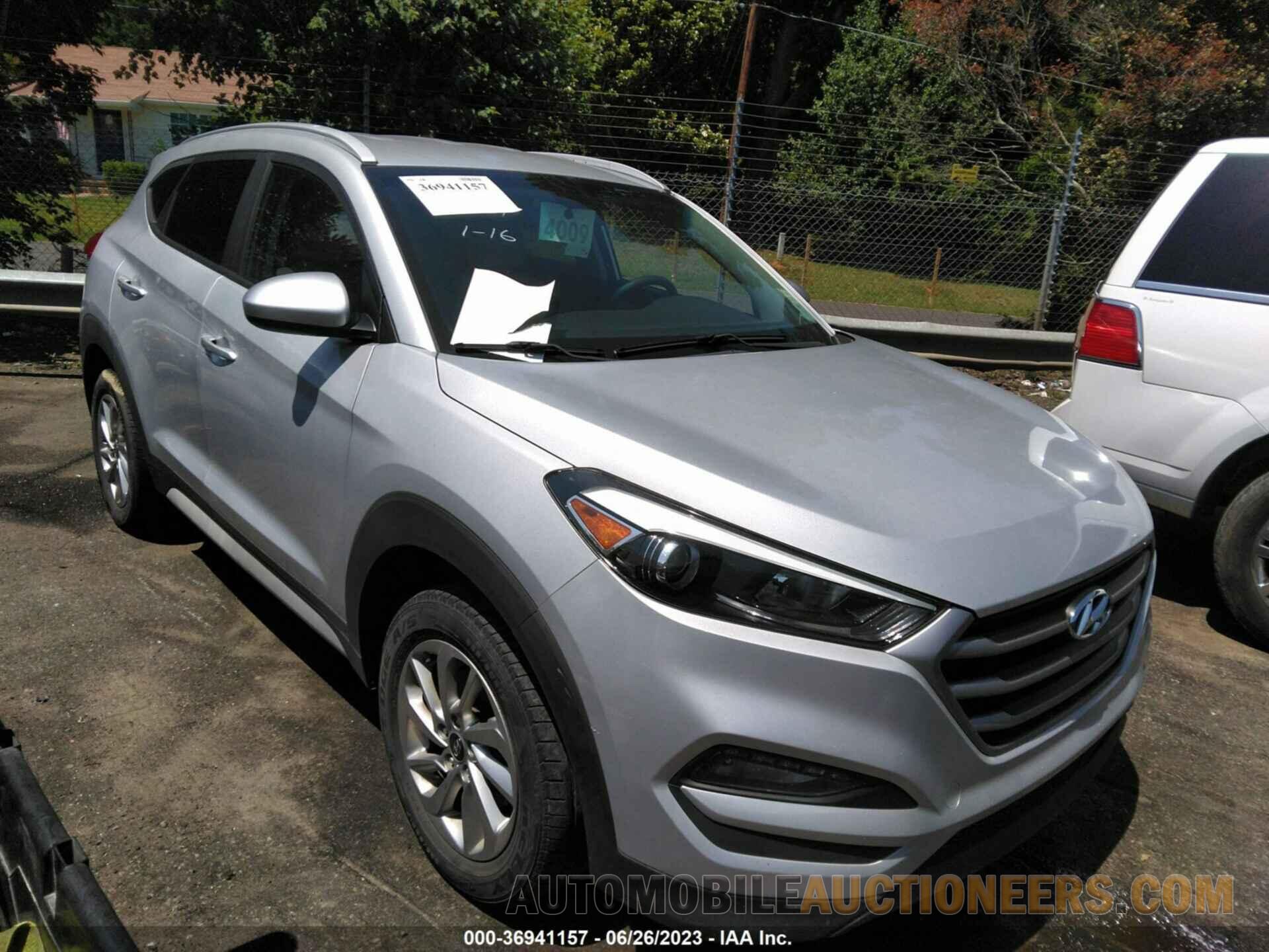 KM8J33A45JU660121 HYUNDAI TUCSON 2018