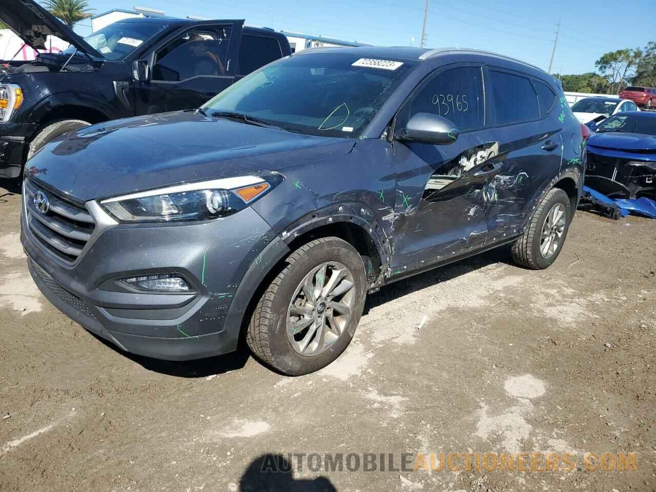 KM8J33A46JU675596 HYUNDAI TUCSON 2018