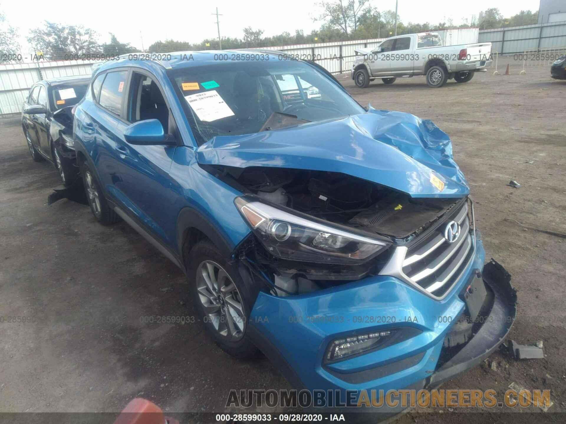 KM8J33A47JU618212 HYUNDAI TUCSON 2018