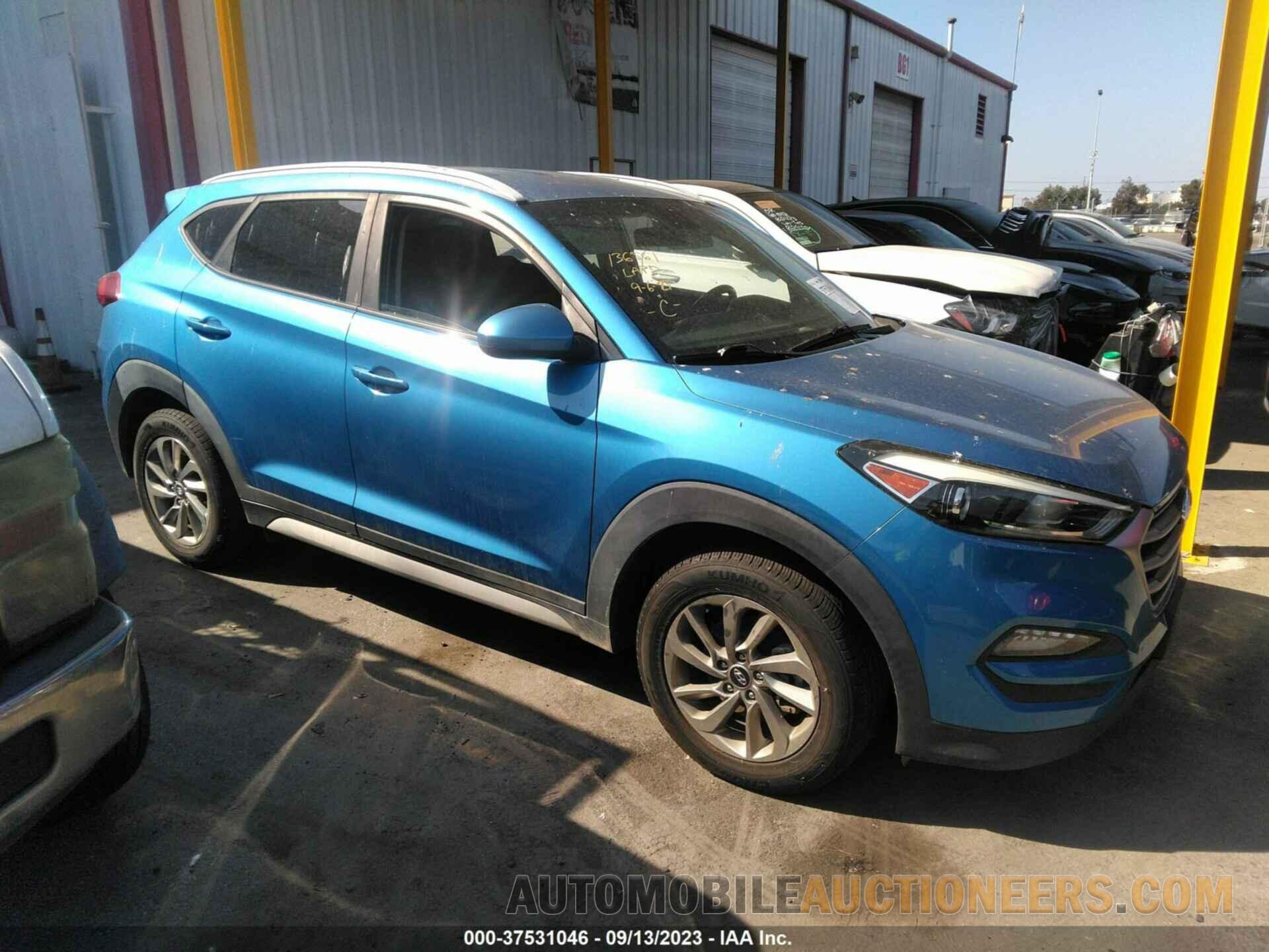 KM8J33A47JU692567 HYUNDAI TUCSON 2018