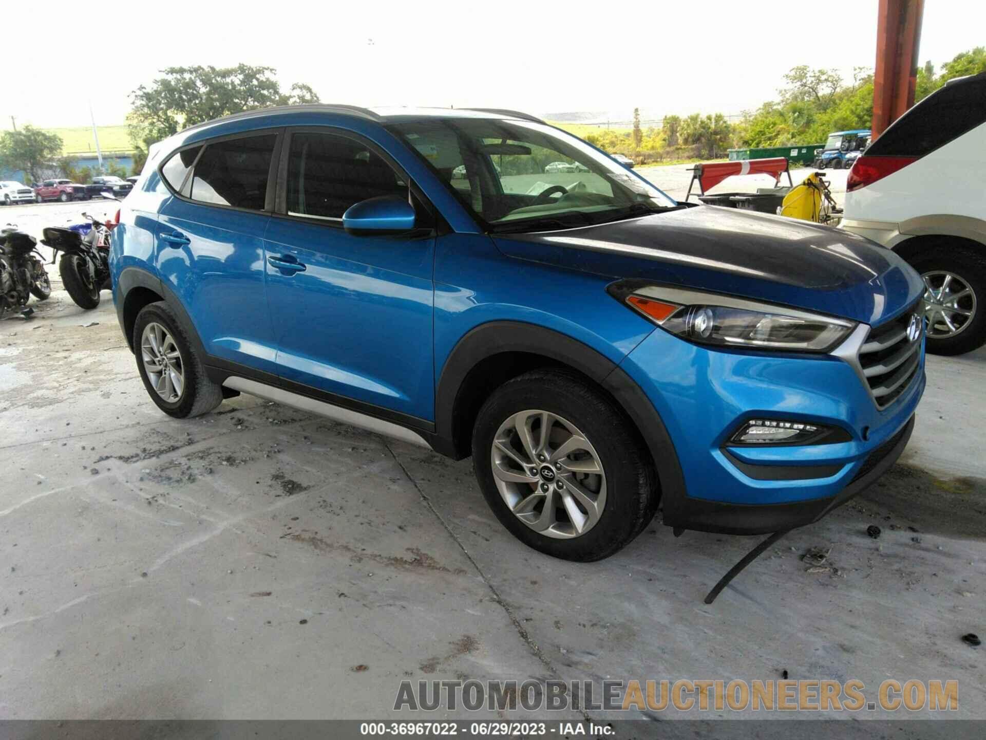 KM8J33A47JU707939 HYUNDAI TUCSON 2018