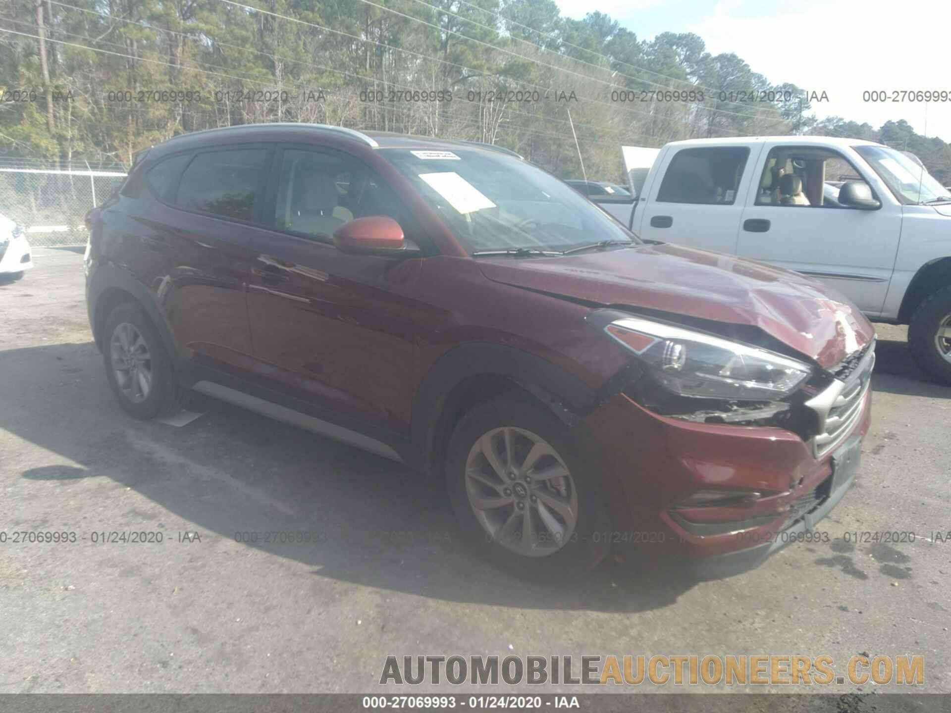 KM8J33A48JU614850 HYUNDAI TUCSON 2018