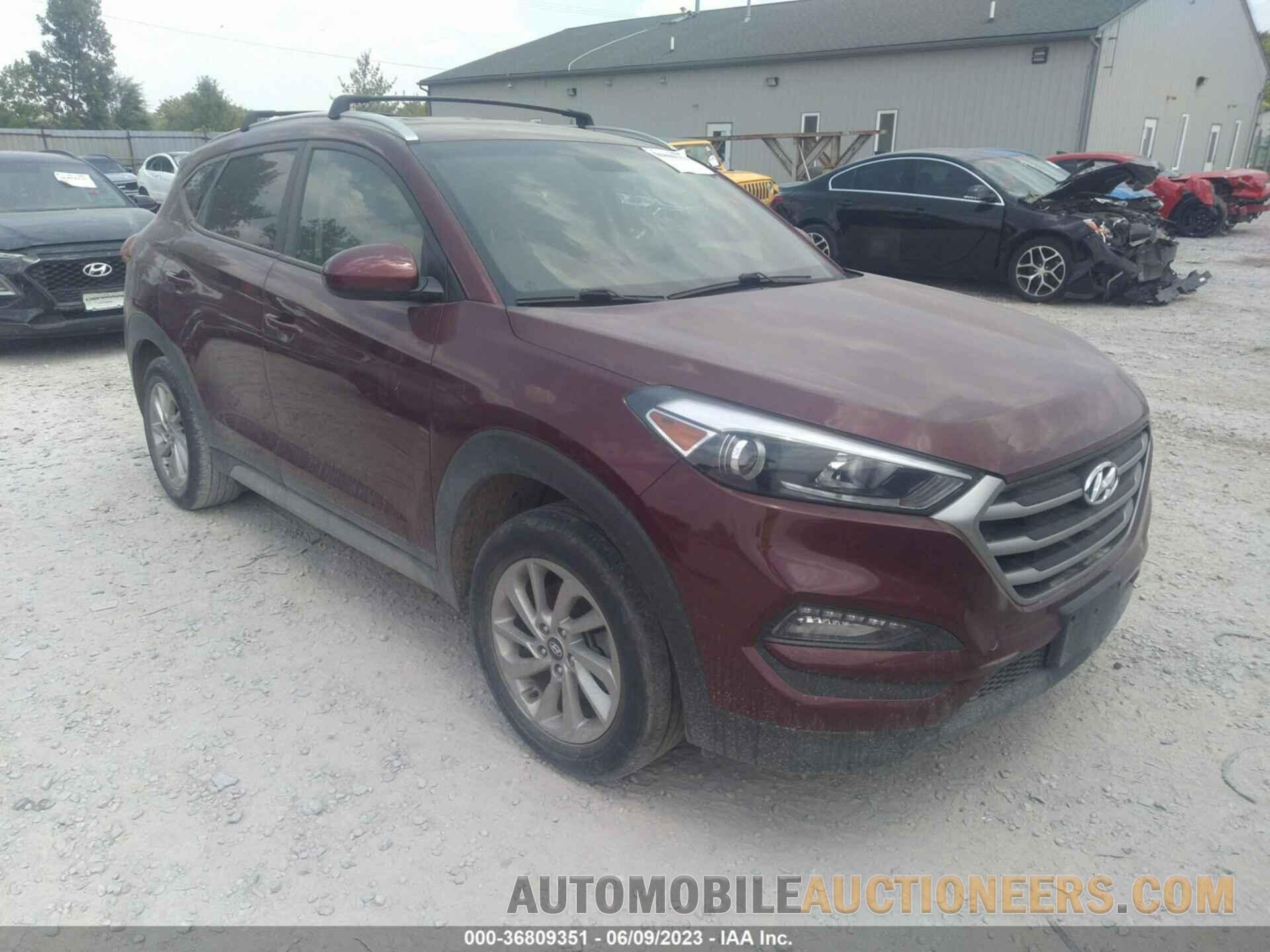 KM8J33A48JU616579 HYUNDAI TUCSON 2018