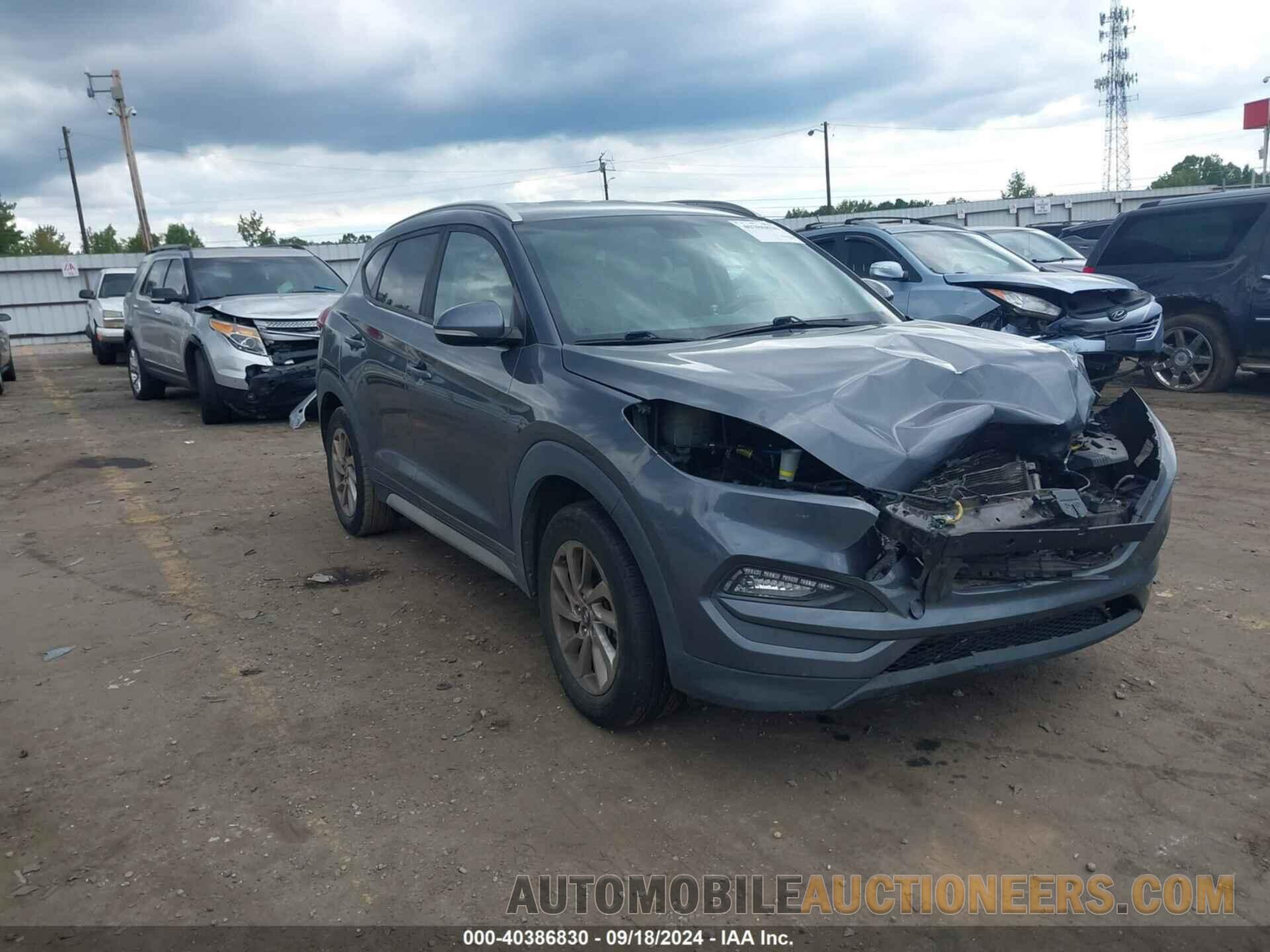 KM8J33A48JU710106 HYUNDAI TUCSON 2018