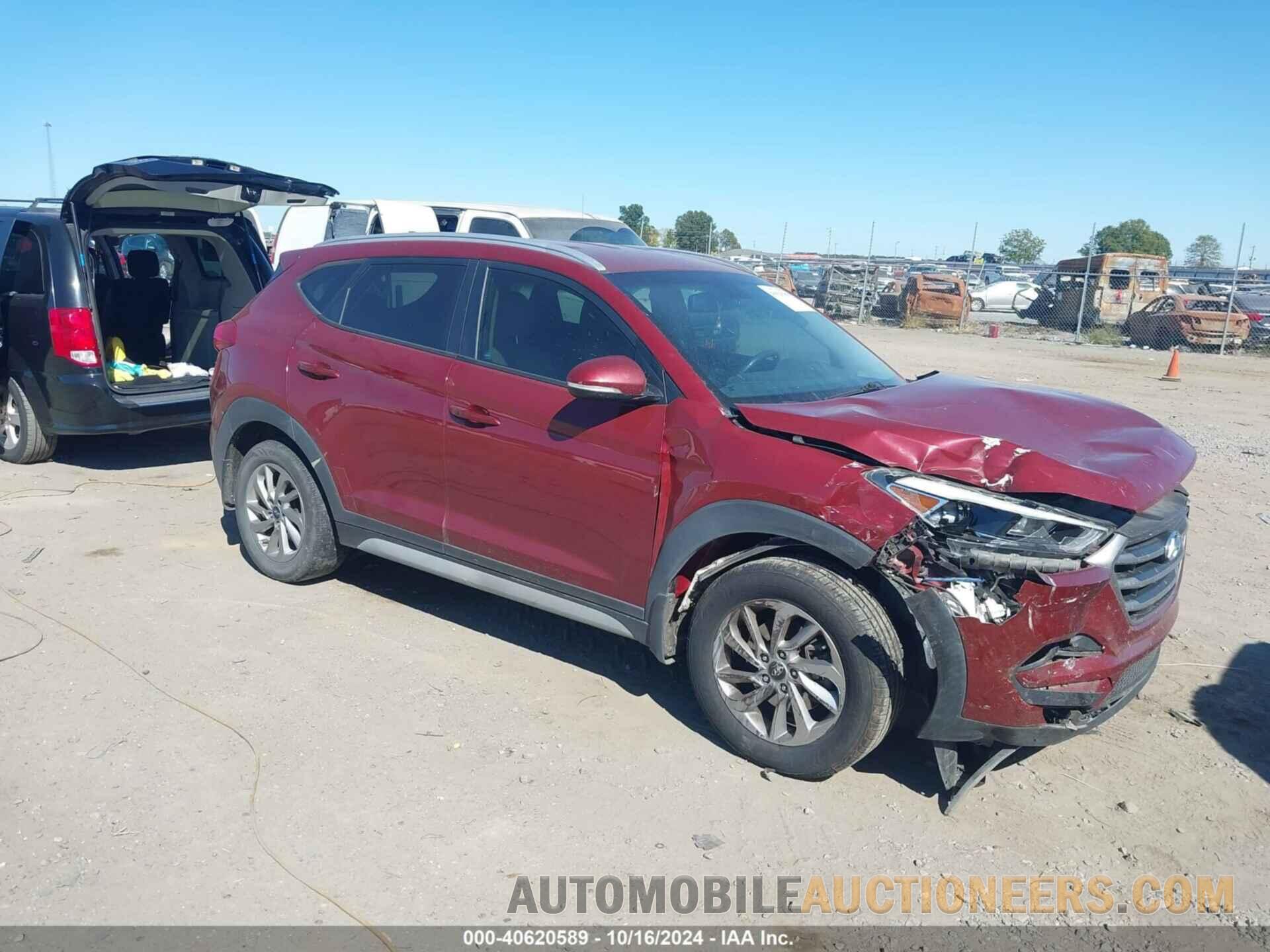 KM8J33A48JU820539 HYUNDAI TUCSON 2018