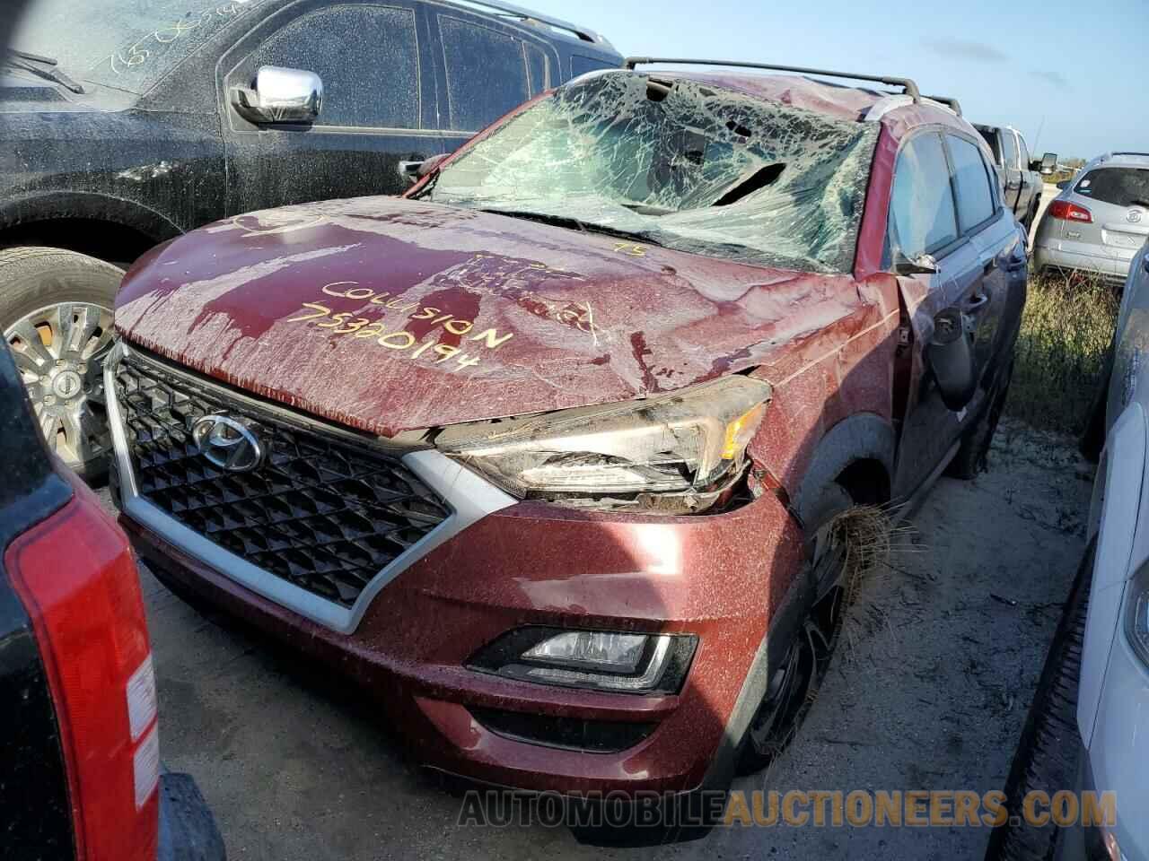 KM8J33AL1KU008122 HYUNDAI TUCSON 2019