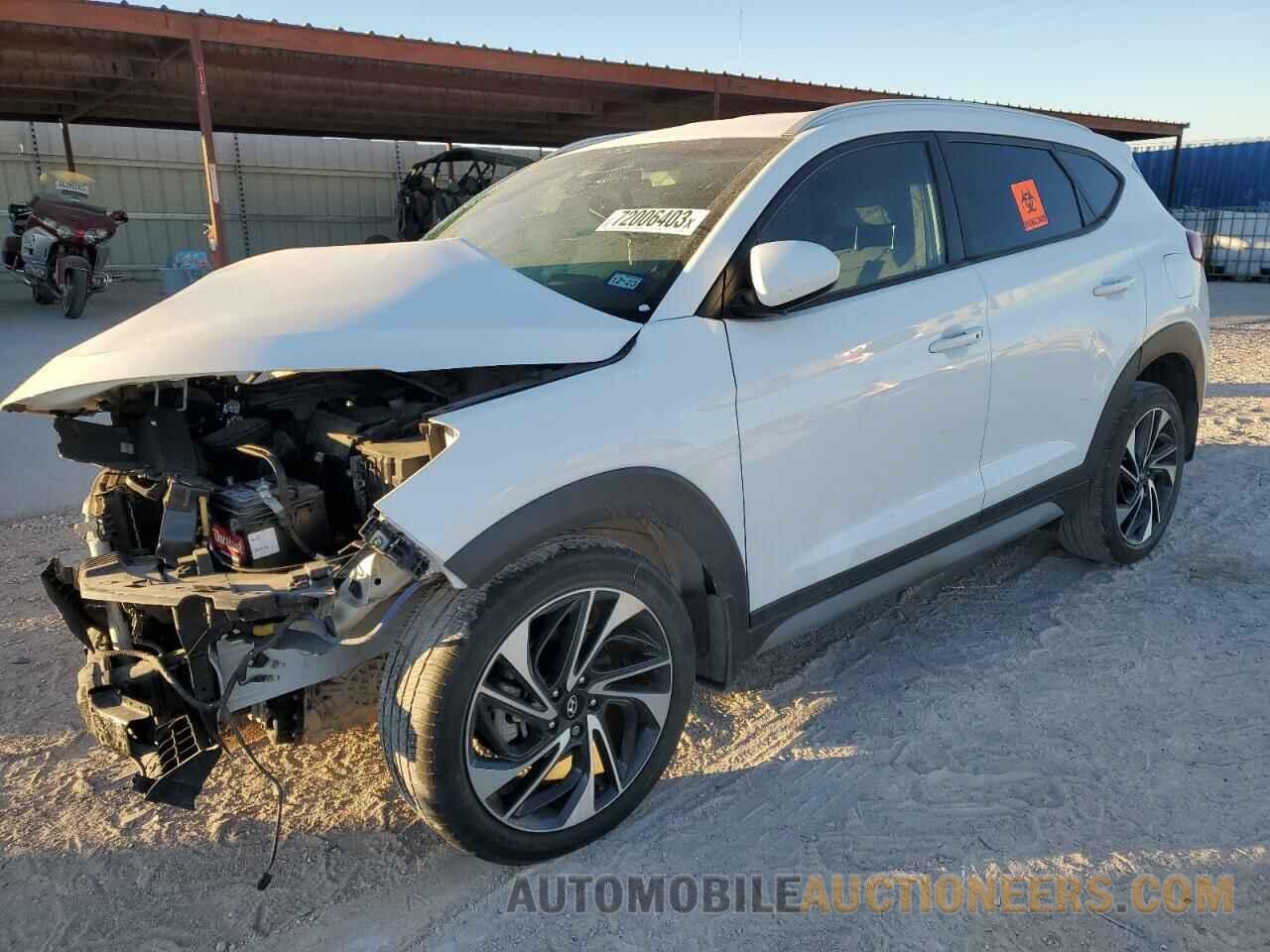 KM8J33AL6MU319662 HYUNDAI TUCSON 2021