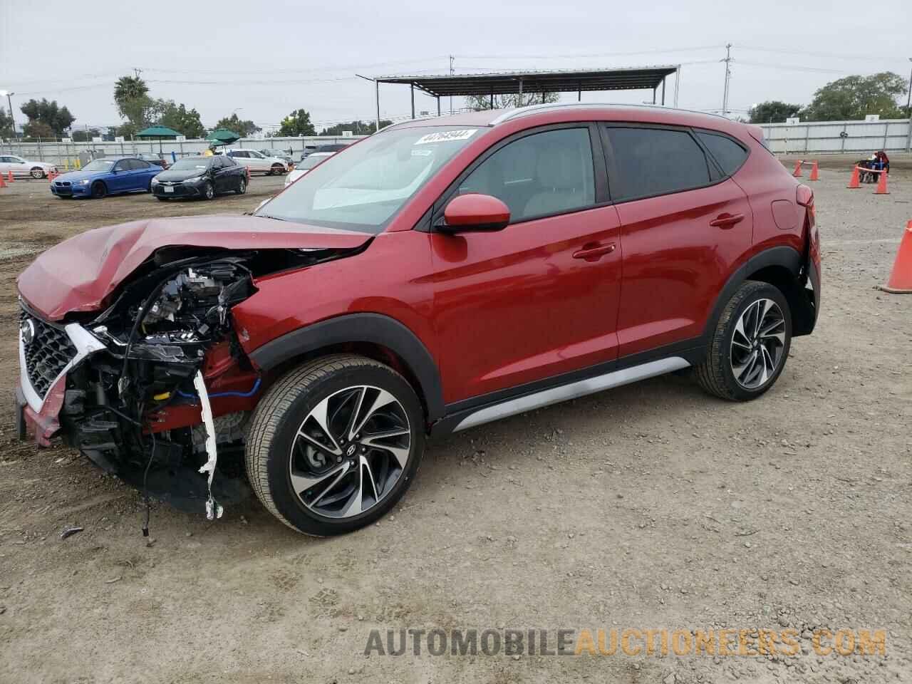 KM8J33AL8MU399630 HYUNDAI TUCSON 2021