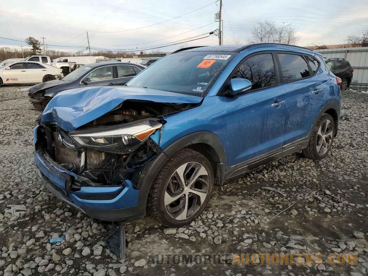 KM8J3CA20GU083876 HYUNDAI TUCSON 2016