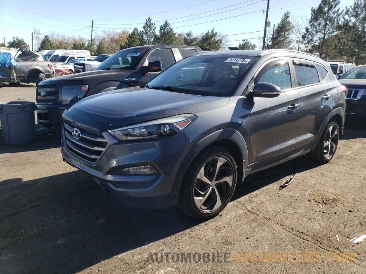 KM8J3CA20GU169477 HYUNDAI TUCSON 2016