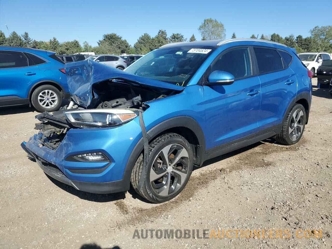 KM8J3CA20GU187803 HYUNDAI TUCSON 2016