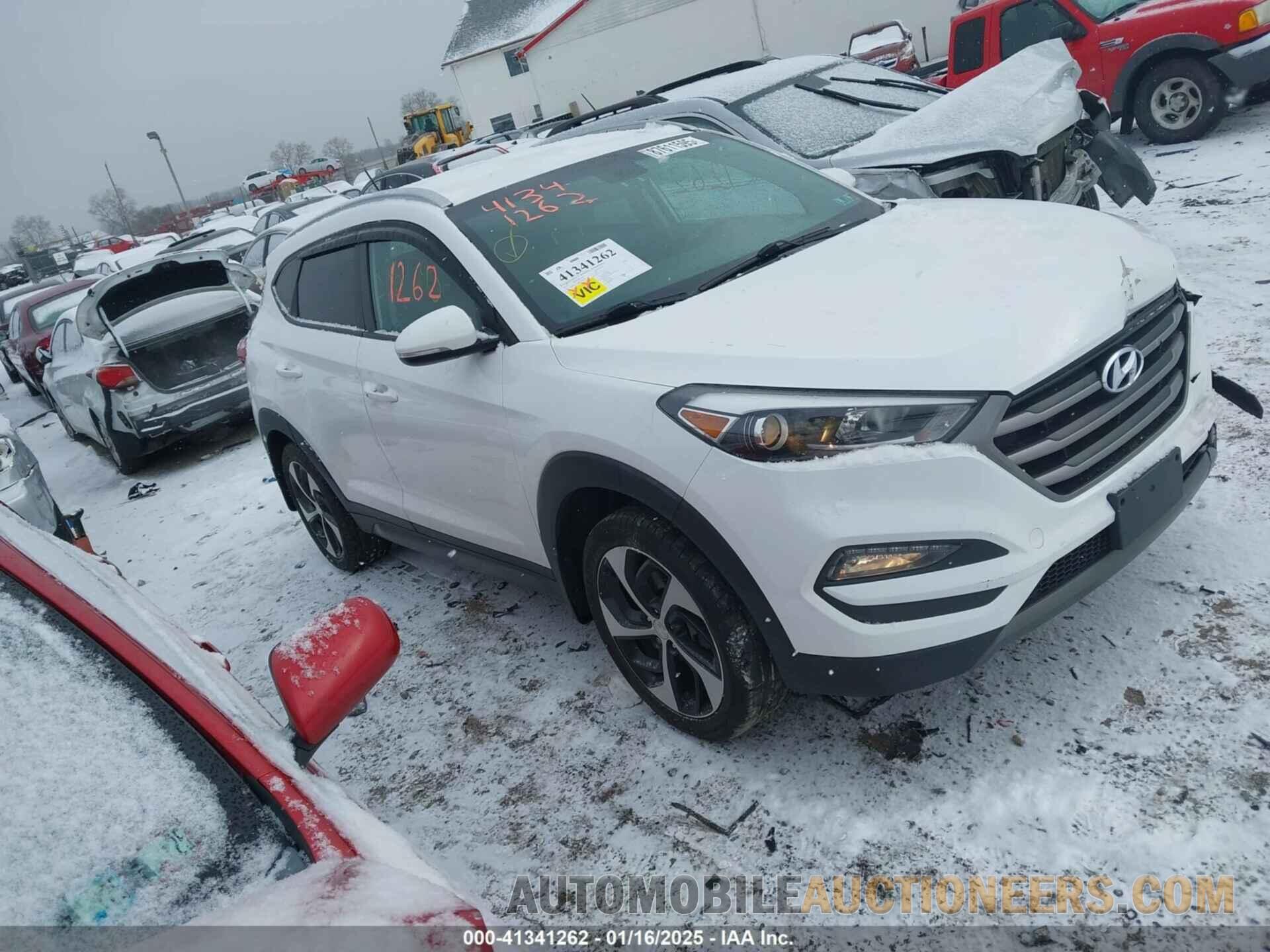 KM8J3CA23GU058180 HYUNDAI TUCSON 2016