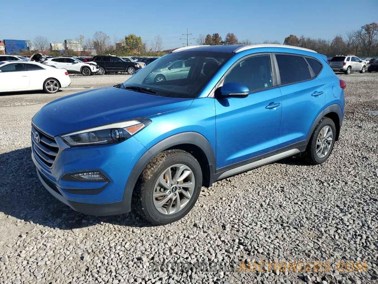 KM8J3CA24HU312707 HYUNDAI TUCSON 2017