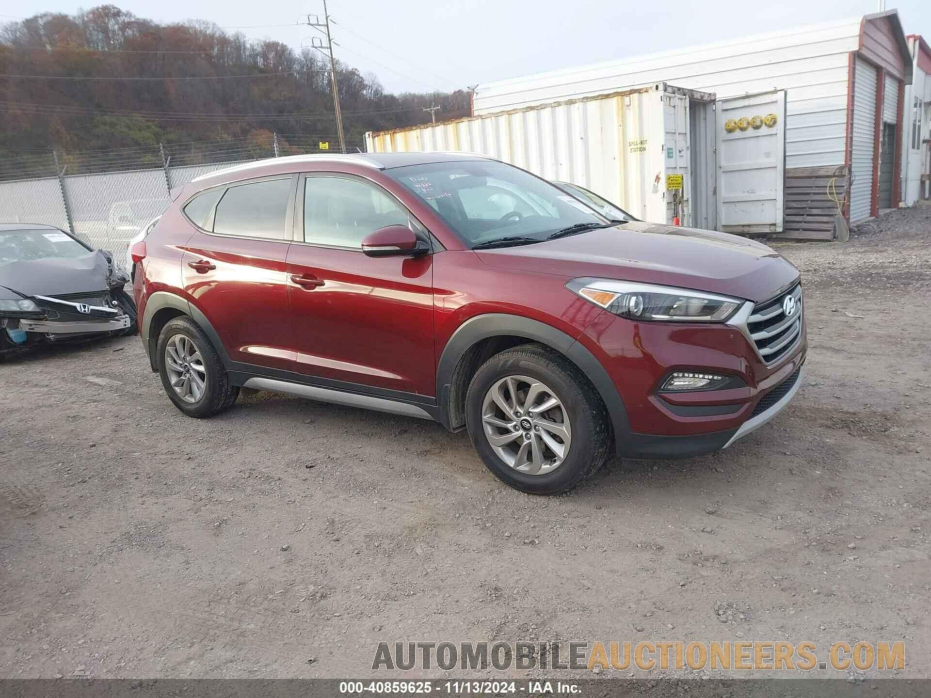 KM8J3CA24HU341737 HYUNDAI TUCSON 2017