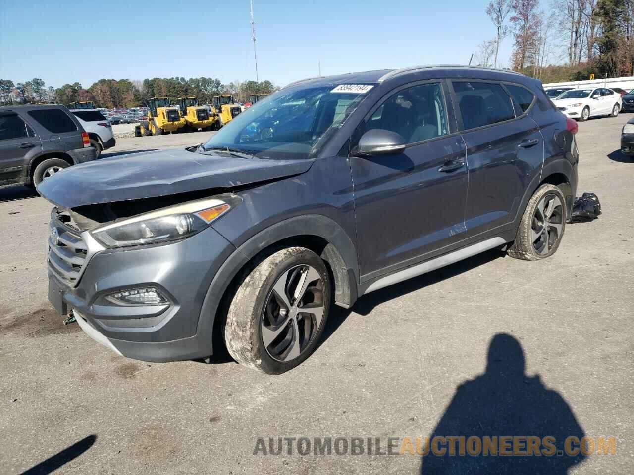 KM8J3CA24HU424522 HYUNDAI TUCSON 2017