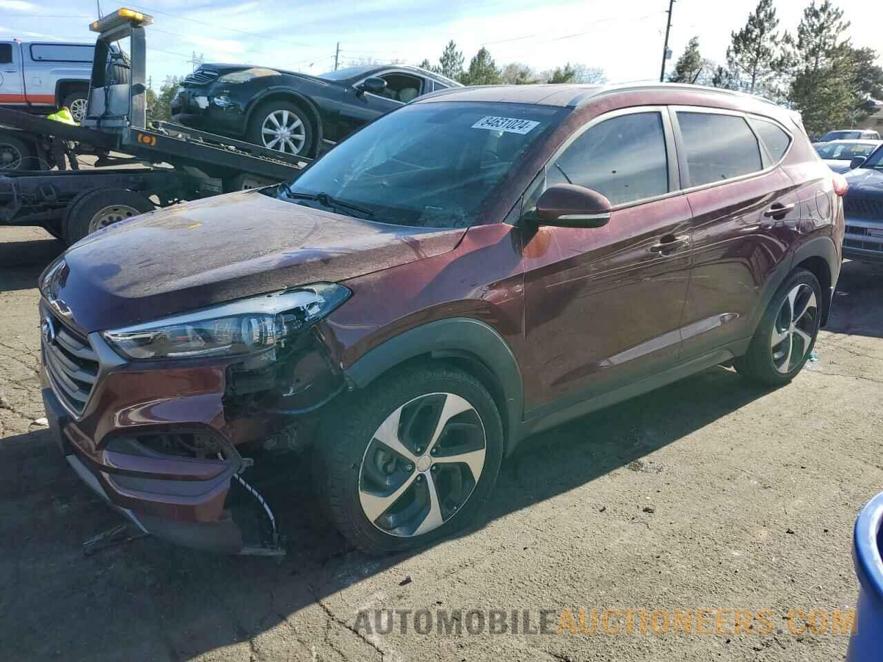 KM8J3CA27GU229710 HYUNDAI TUCSON 2016