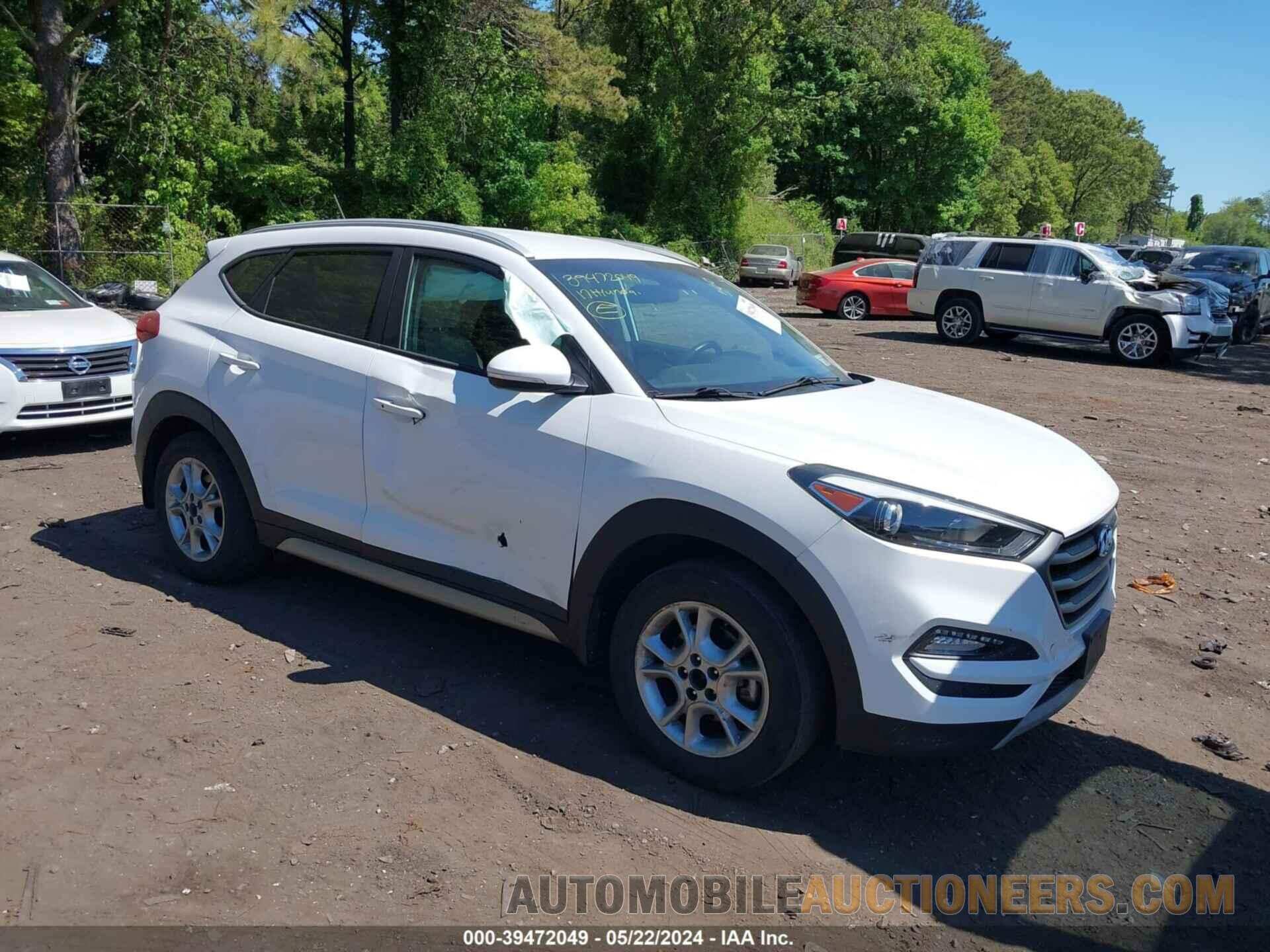 KM8J3CA28HU278092 HYUNDAI TUCSON 2017