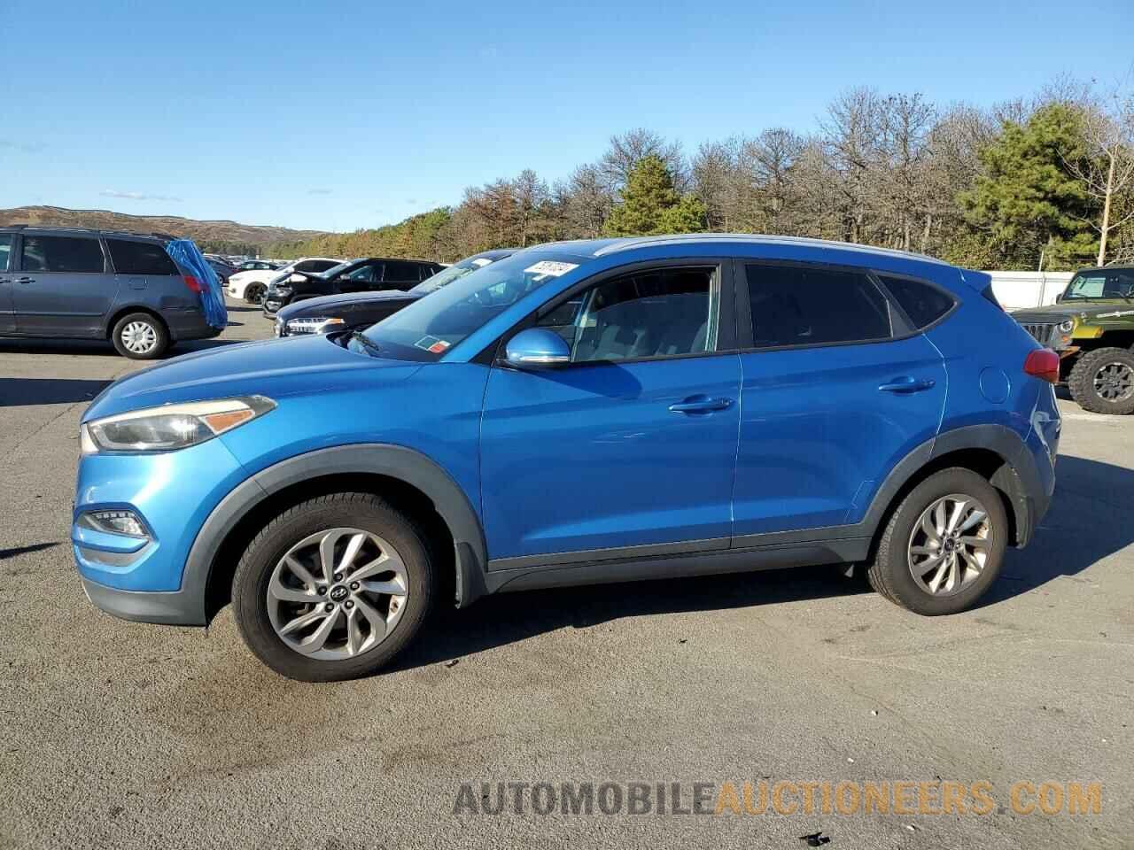 KM8J3CA29GU022736 HYUNDAI TUCSON 2016