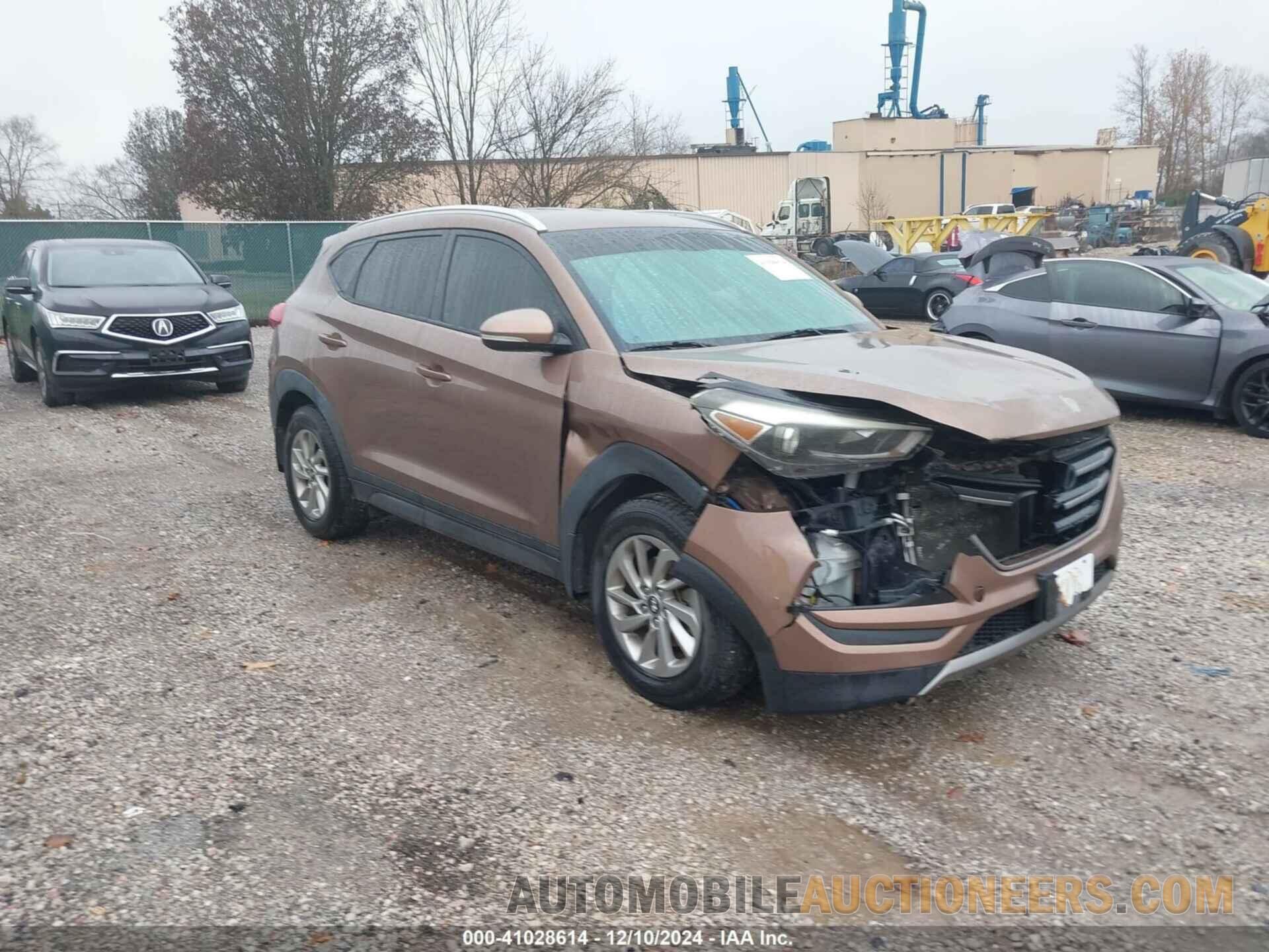 KM8J3CA29GU050343 HYUNDAI TUCSON 2016