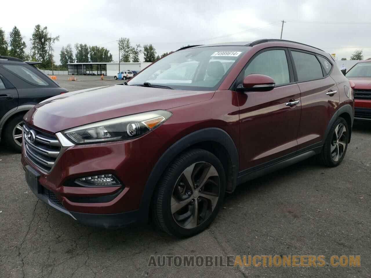 KM8J3CA29GU158719 HYUNDAI TUCSON 2016