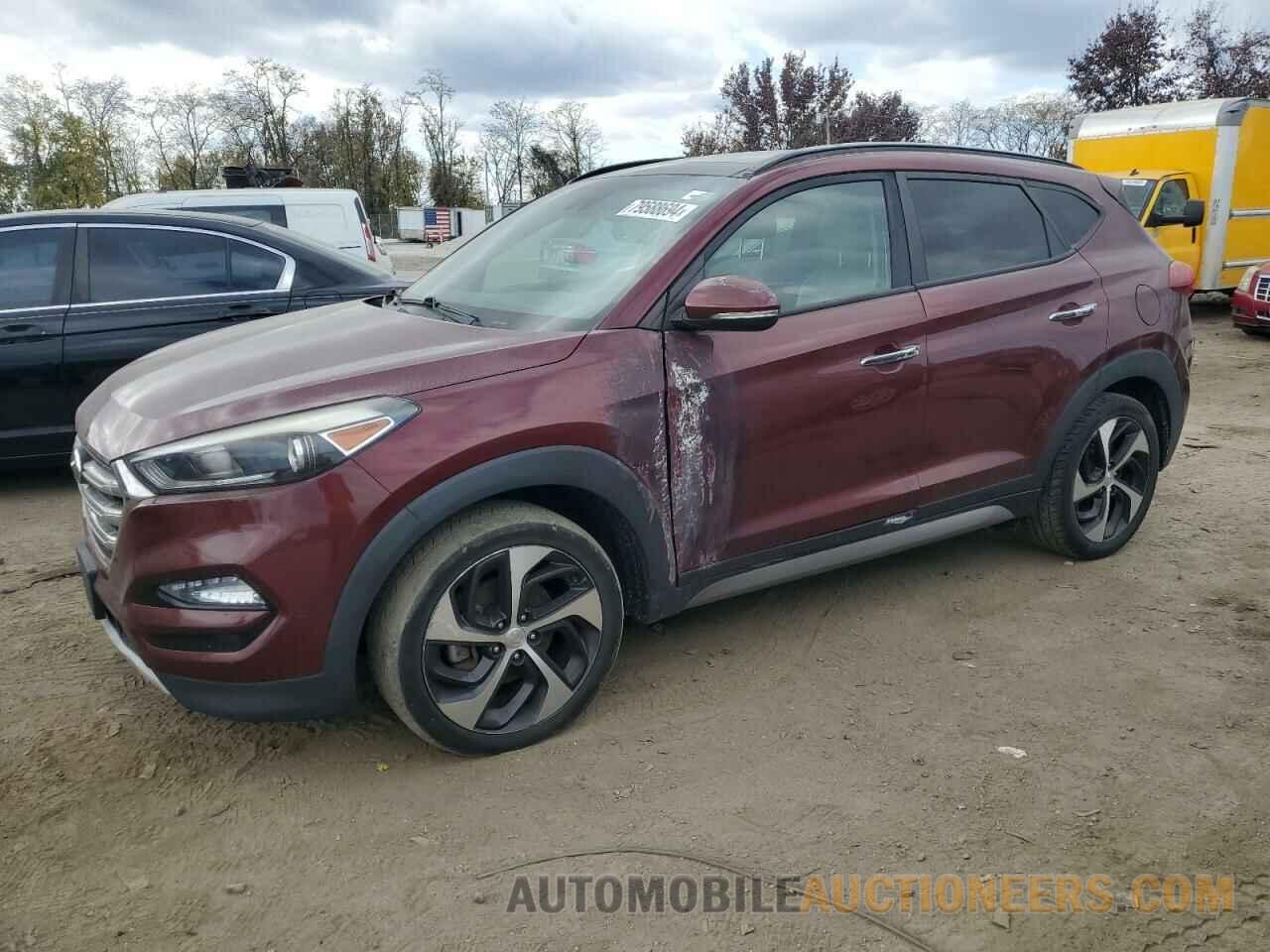 KM8J3CA29HU303937 HYUNDAI TUCSON 2017