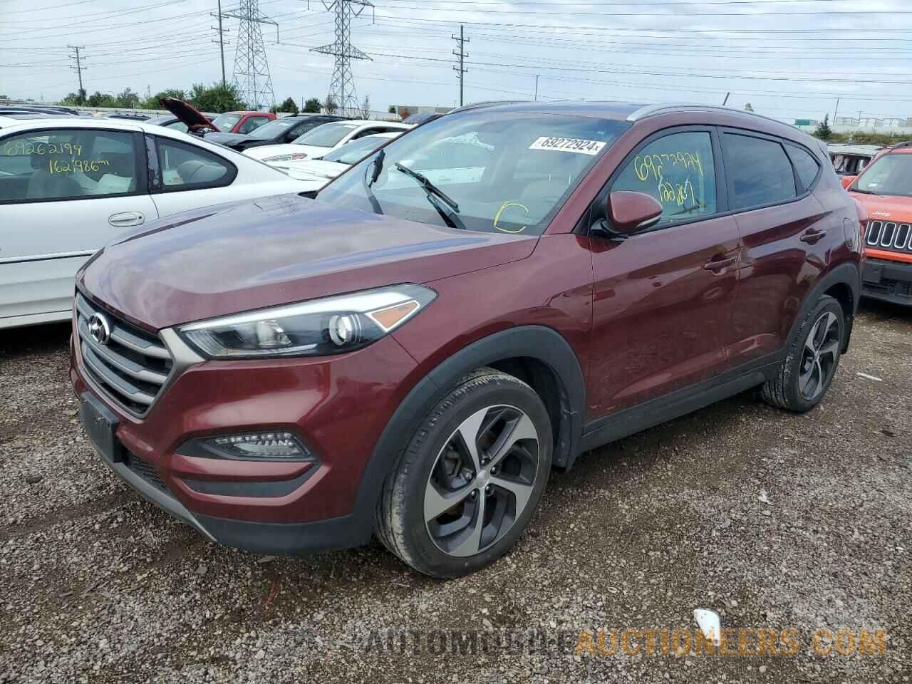 KM8J3CA2XGU079544 HYUNDAI TUCSON 2016